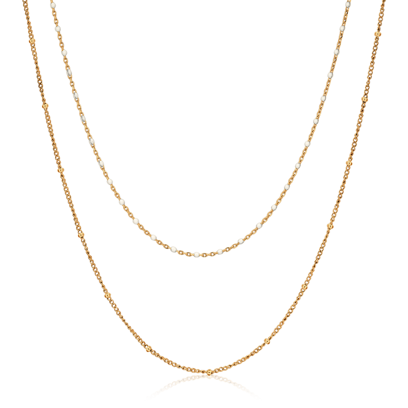 Collier Double Chaîne