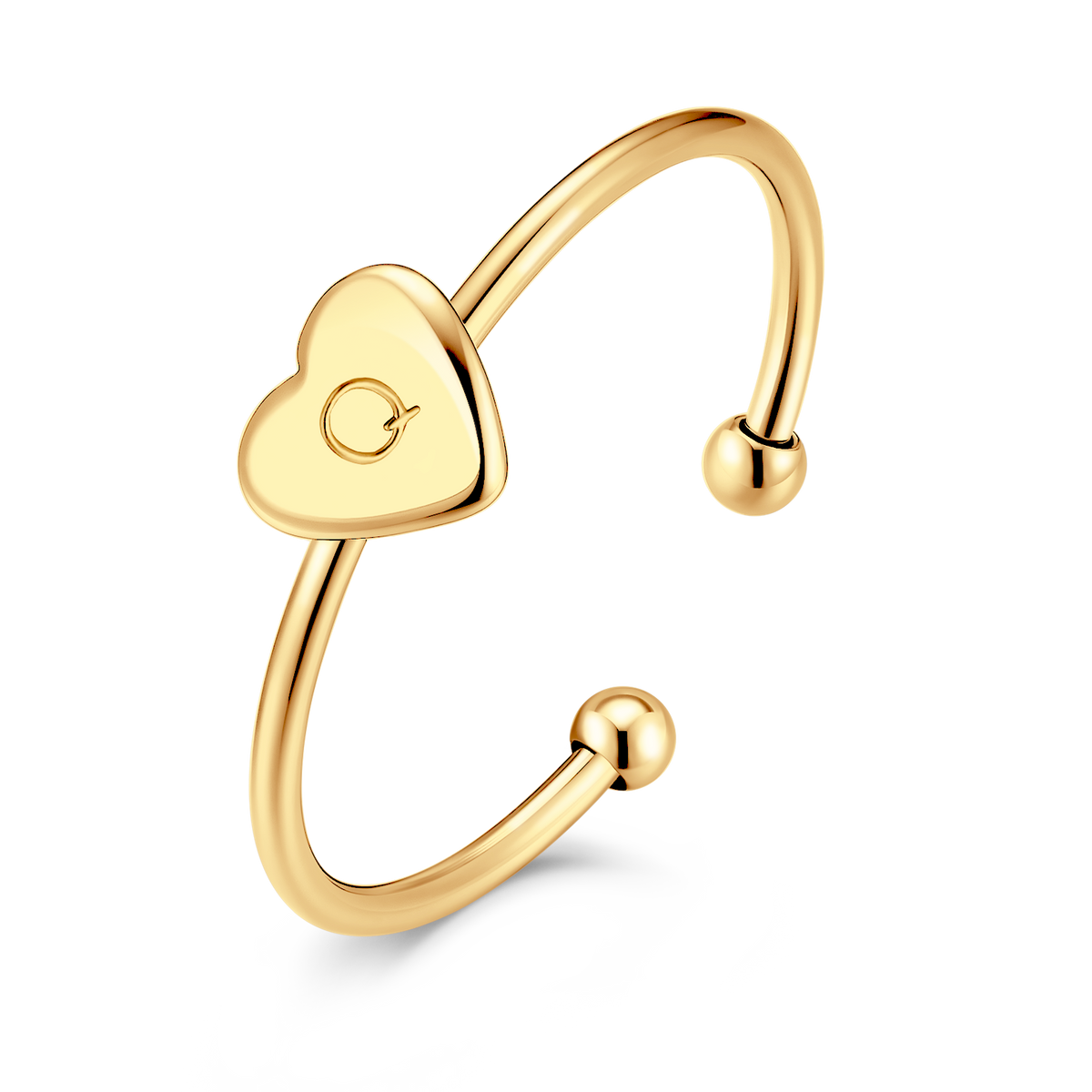 Bague Initiale - LaMaisonDesBijoux
