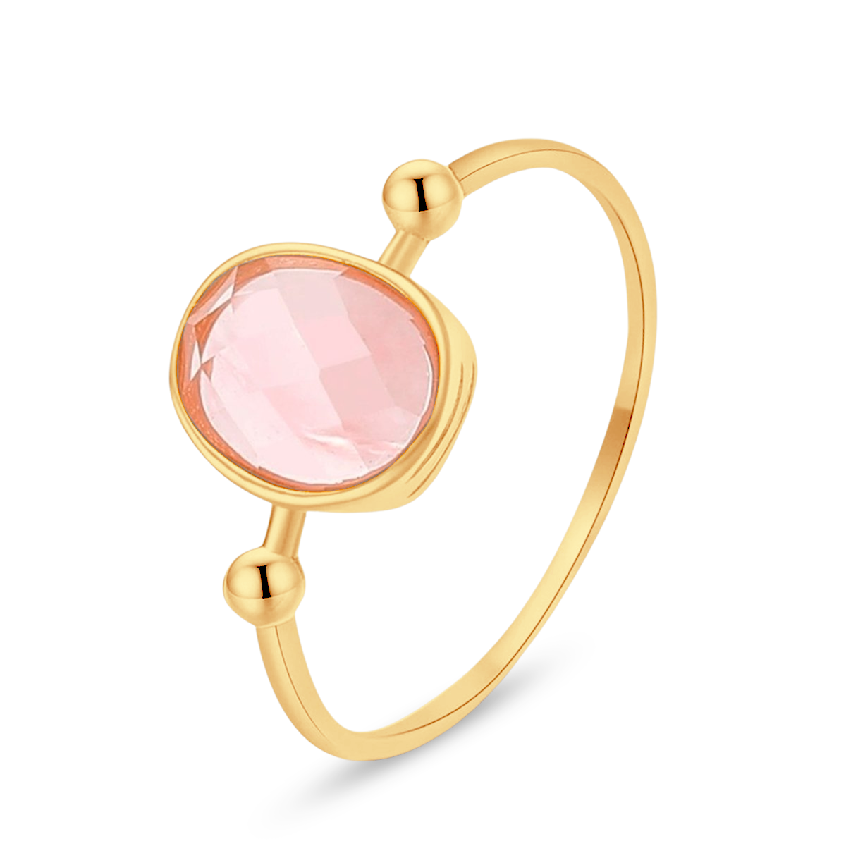Bague Rose Glacé