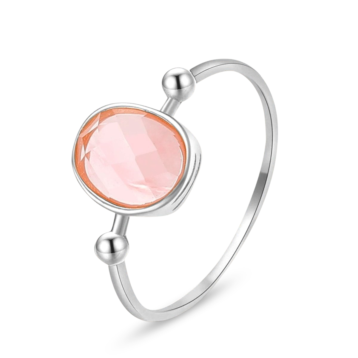 Eisrosa Ring