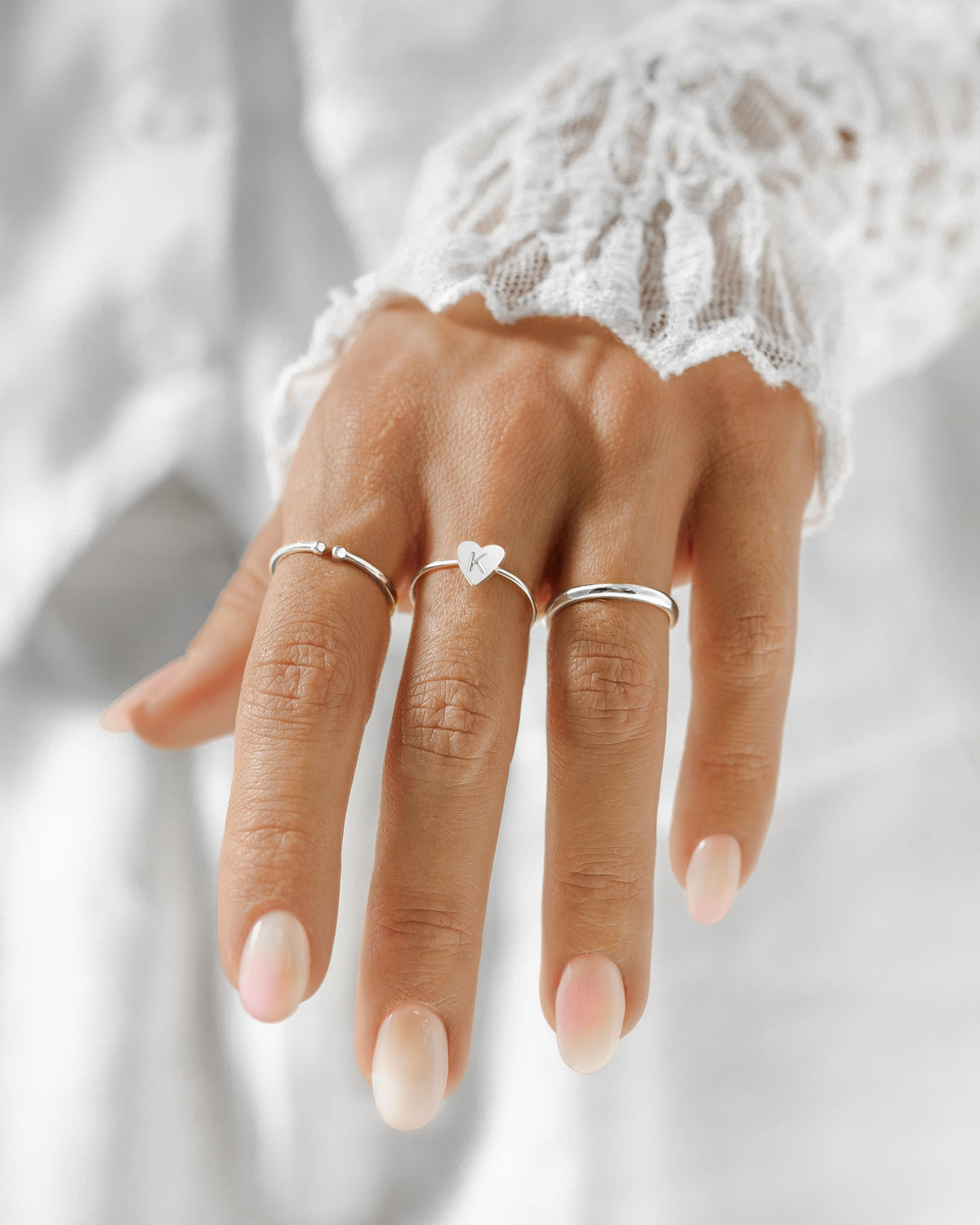 Bague Initiale - LaMaisonDesBijoux