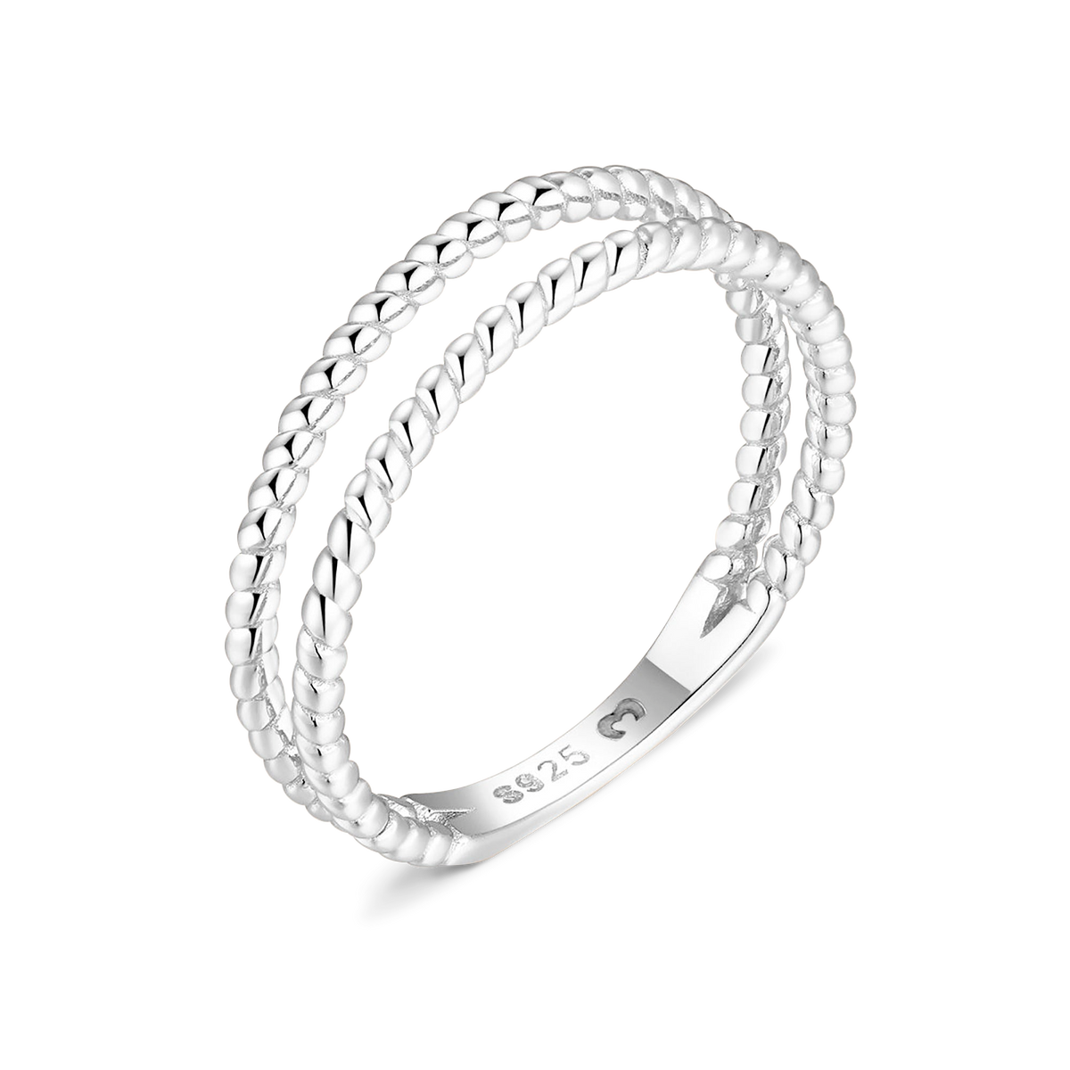 Bague Lignes Tressées - LaMaisonDesBijoux