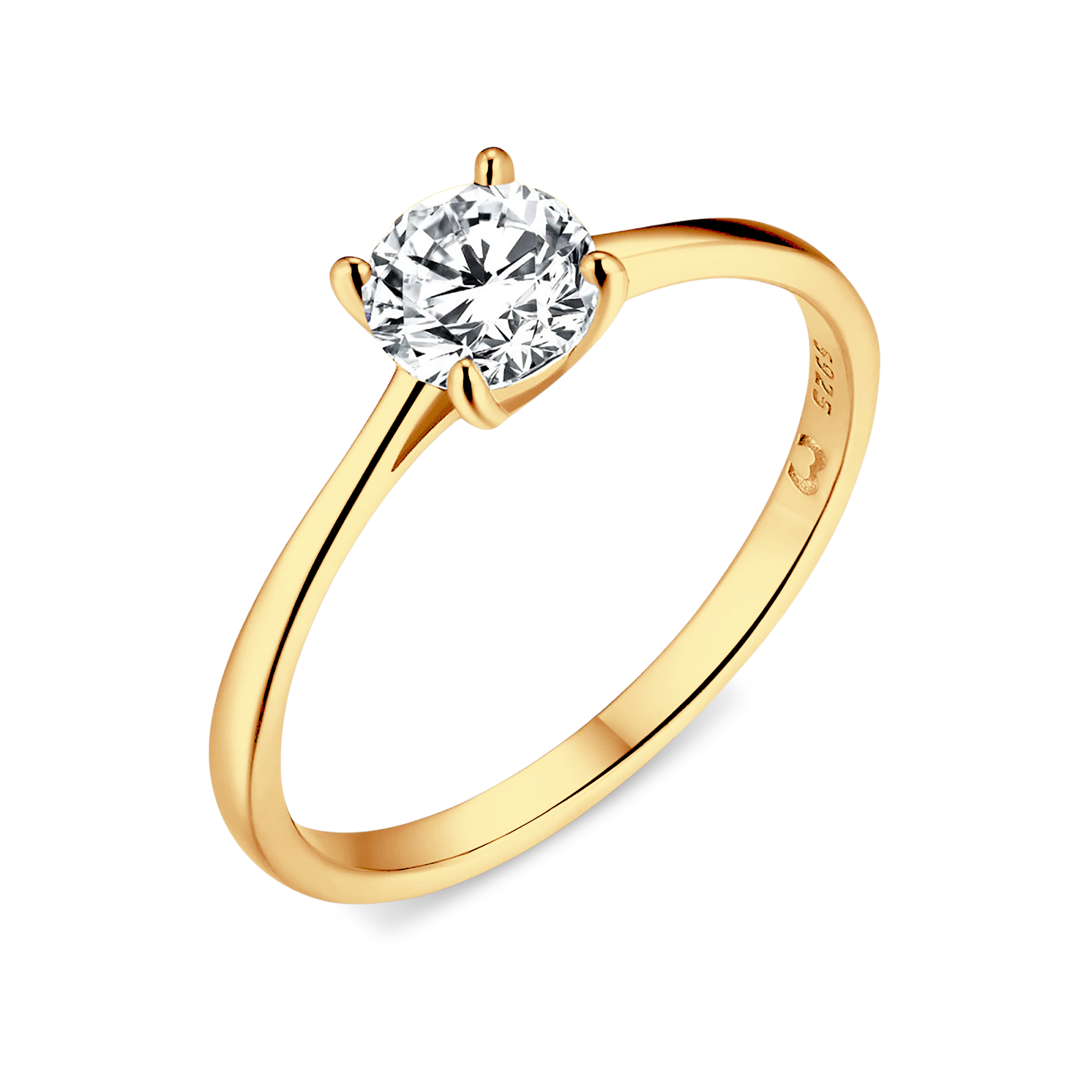 Ovaler Zirkonia Ring