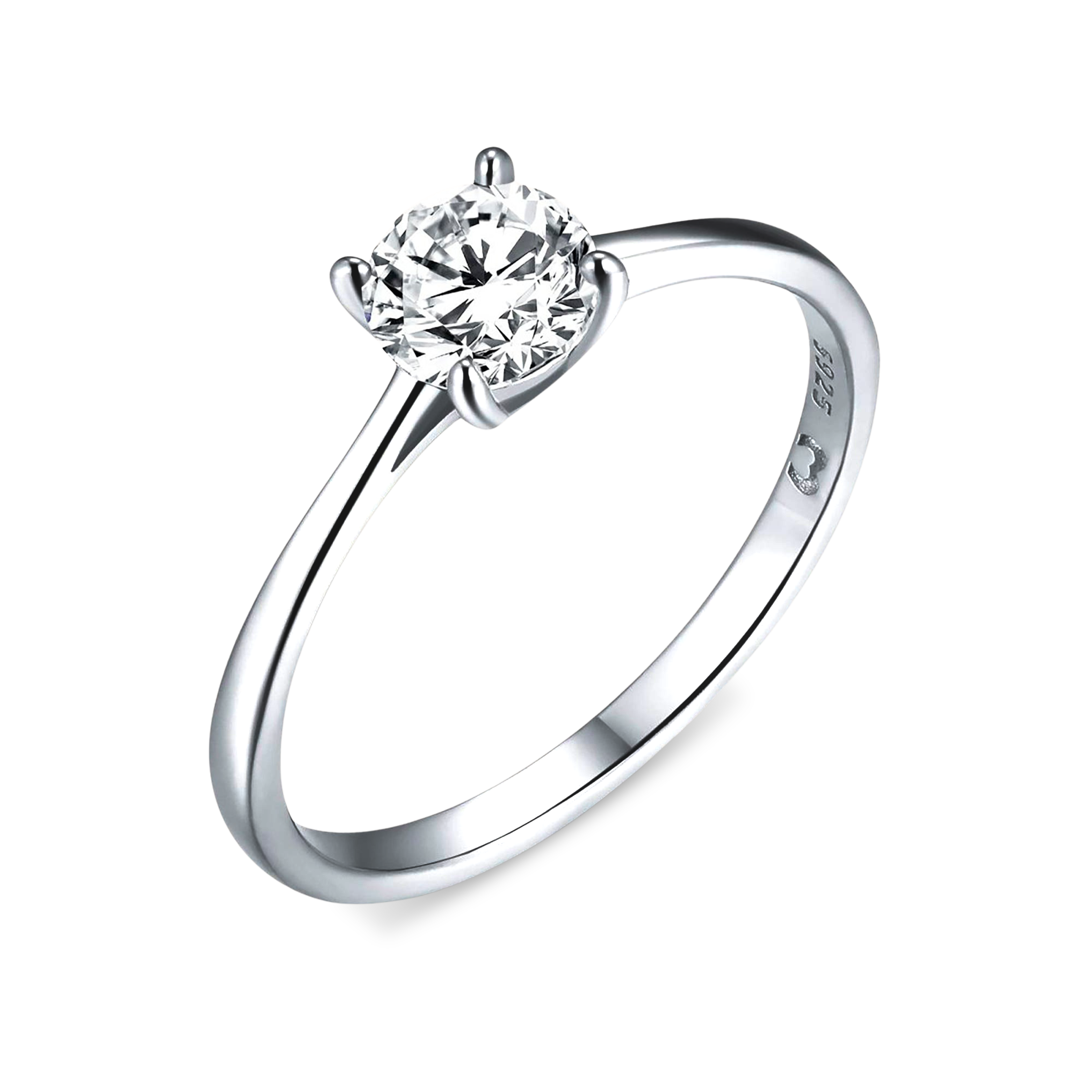 Bague Zircone Ovale