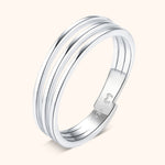 Bague "Trois Lignes" - LaMaisonDesBijoux