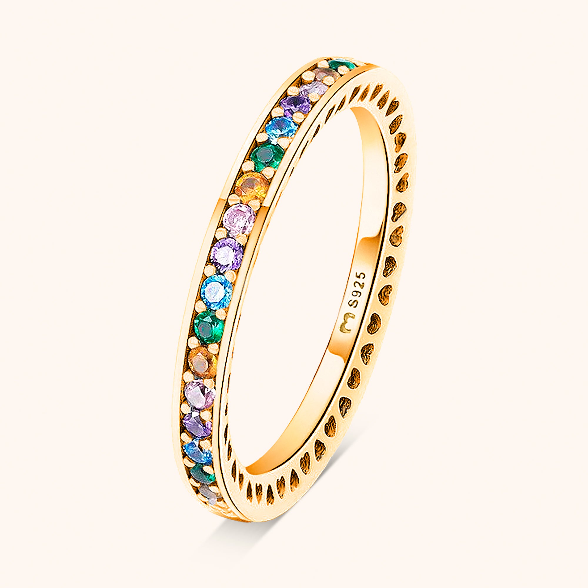 Bague "Arc-en-ciel" - LaMaisonDesBijoux