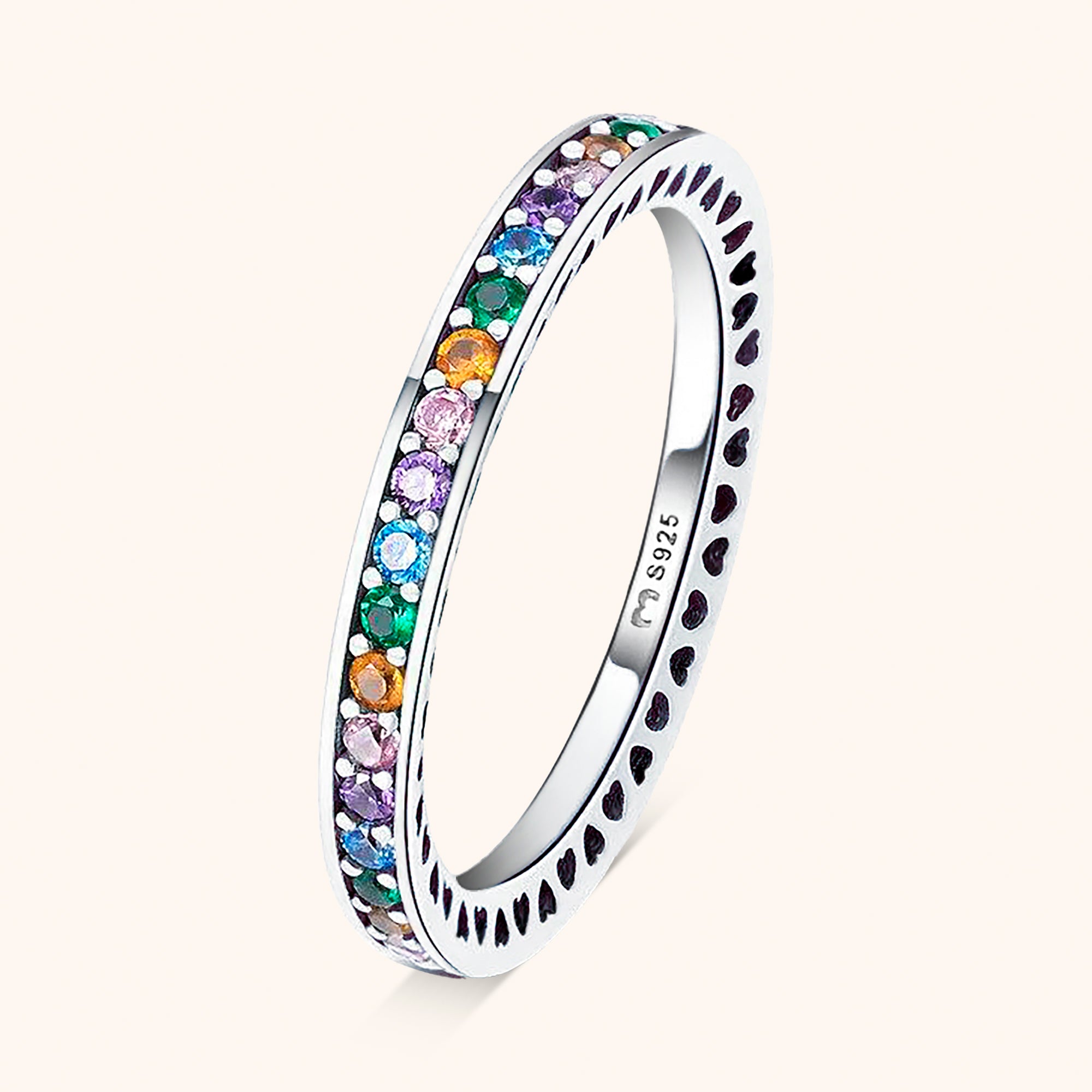 Bague "Arc-en-ciel" - LaMaisonDesBijoux