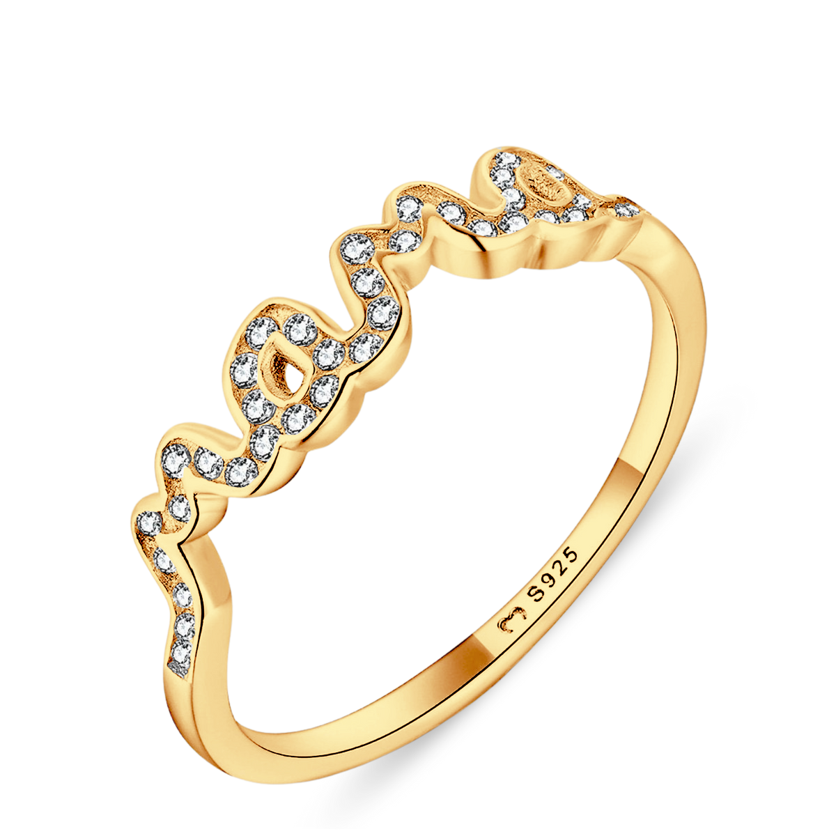 Bague Mama Strass - LaMaisonDesBijoux