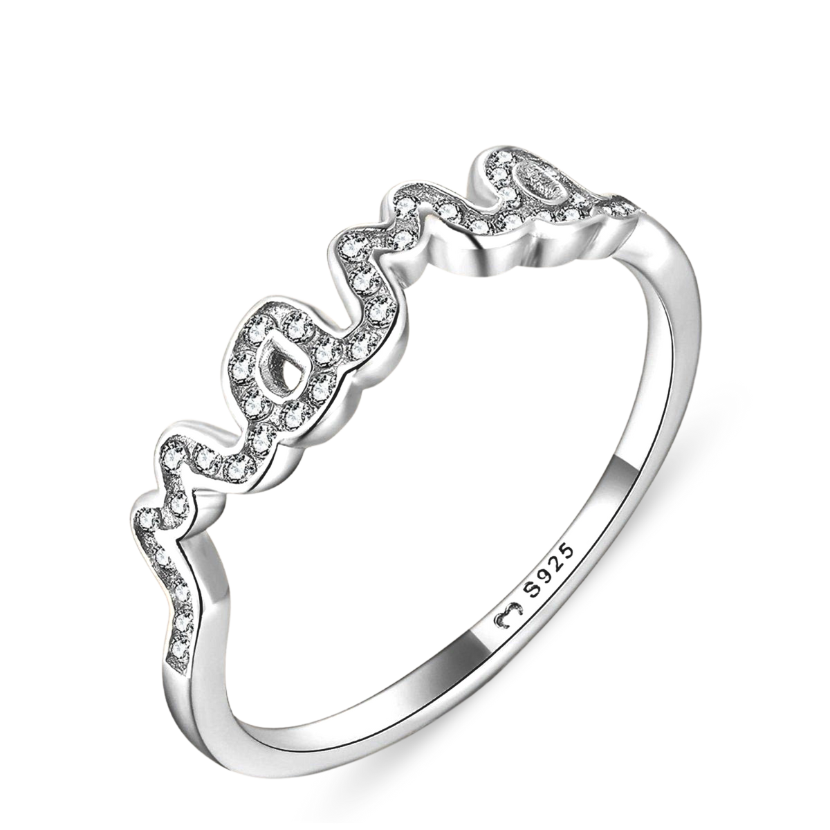 Bague Mama Strass - LaMaisonDesBijoux