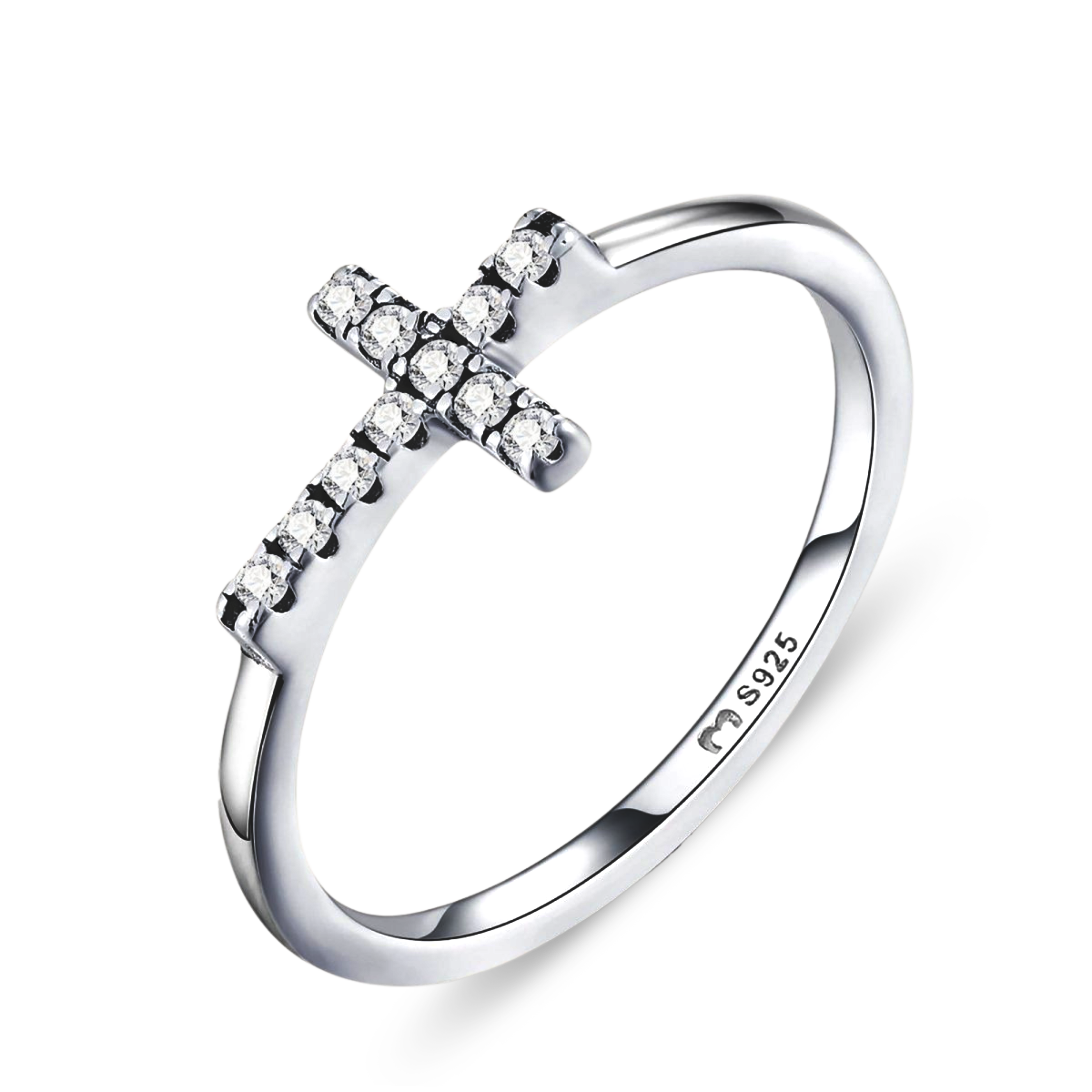Bague Croix Religieuse