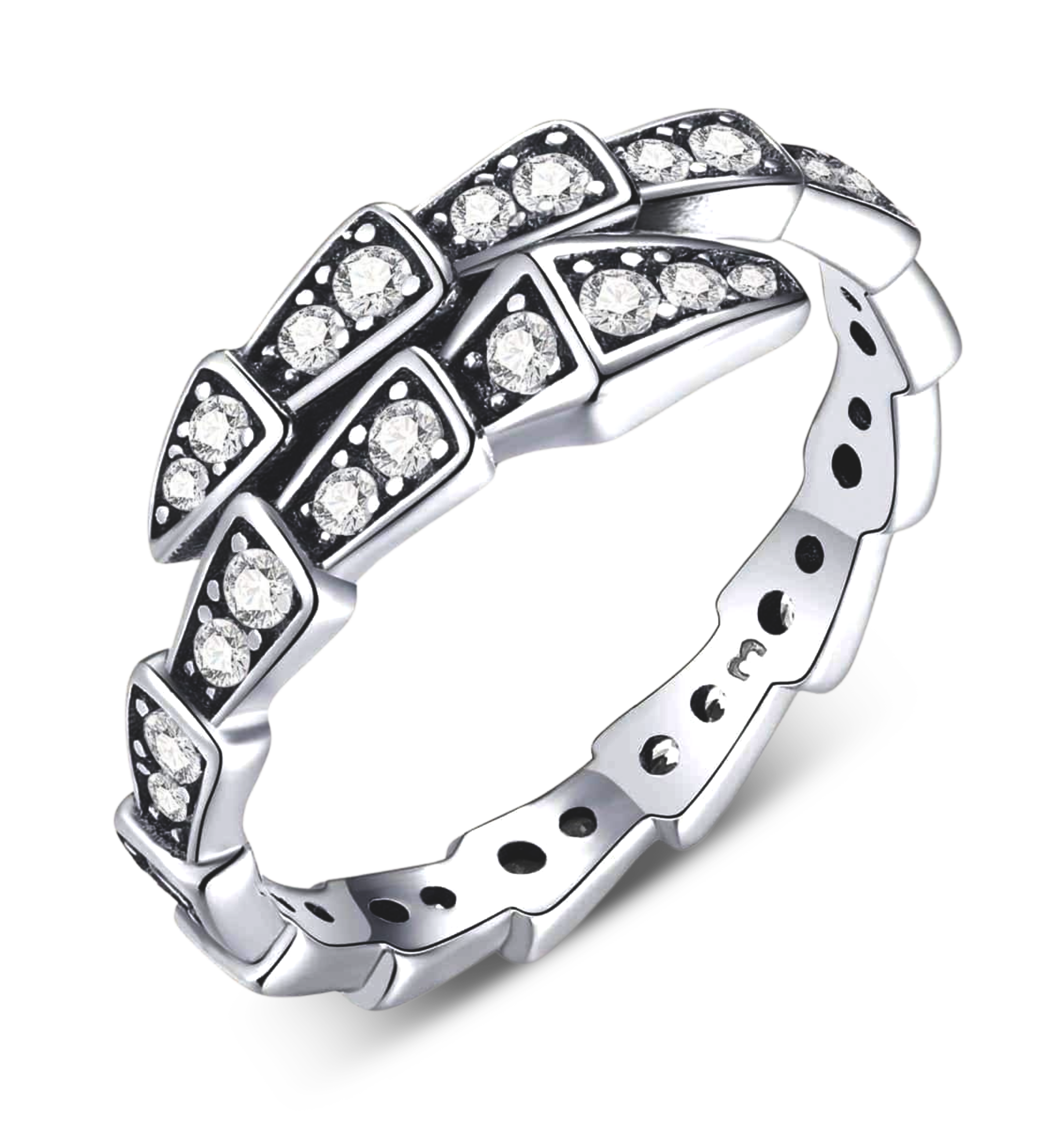 Brillanter Viperring