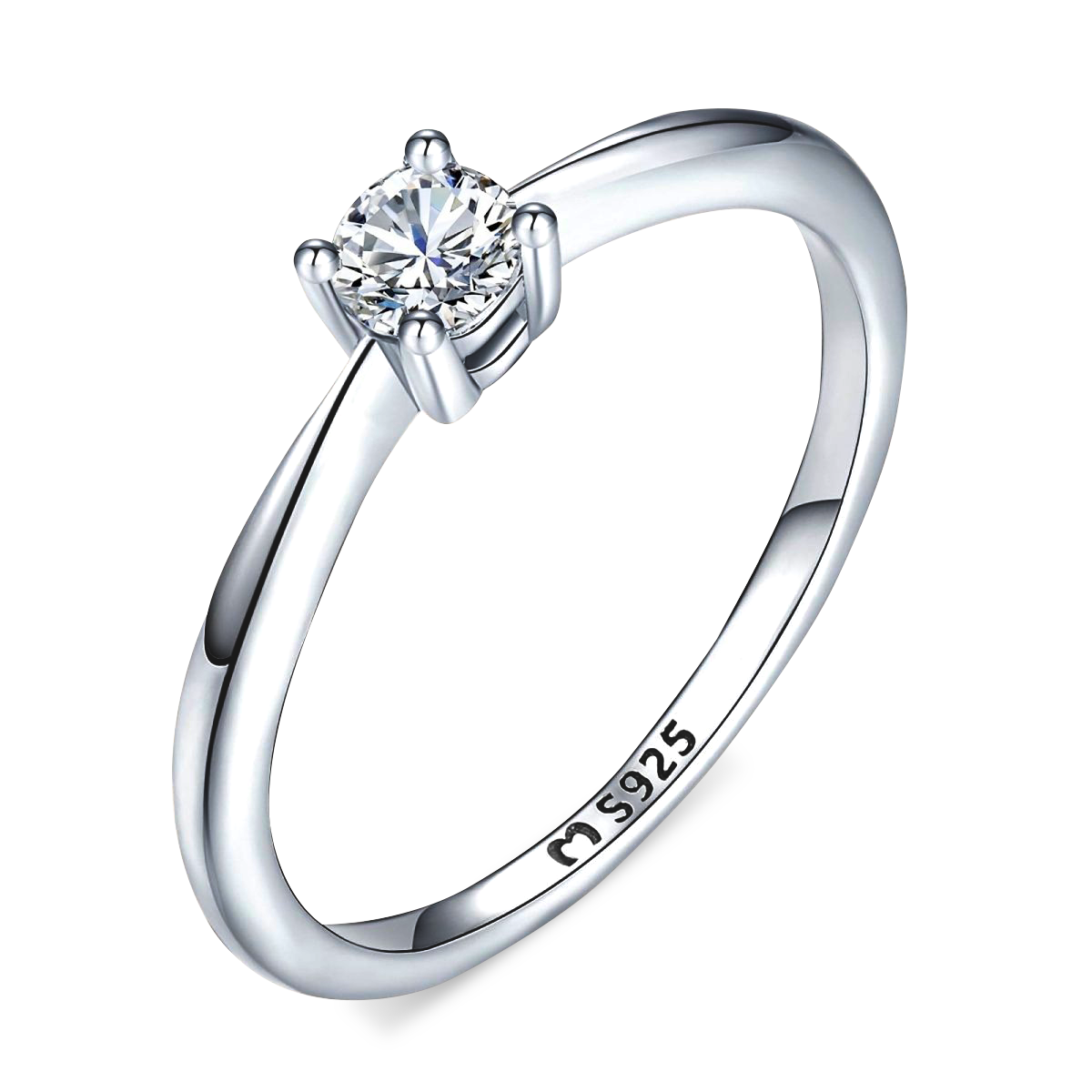 Bague Zircone Solitaire - LaMaisonDesBijoux