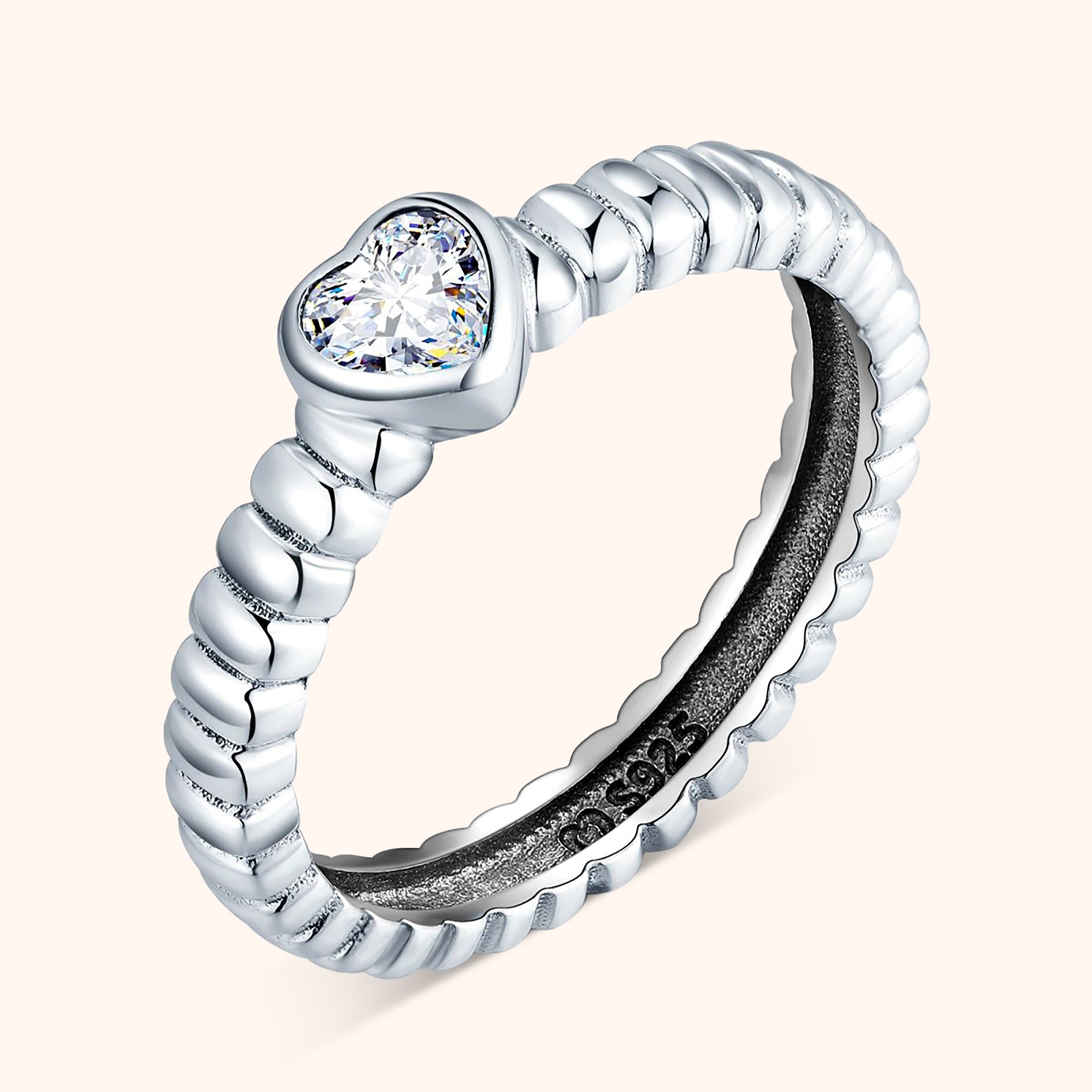 Bague "Amour Cristal" - LaMaisonDesBijoux