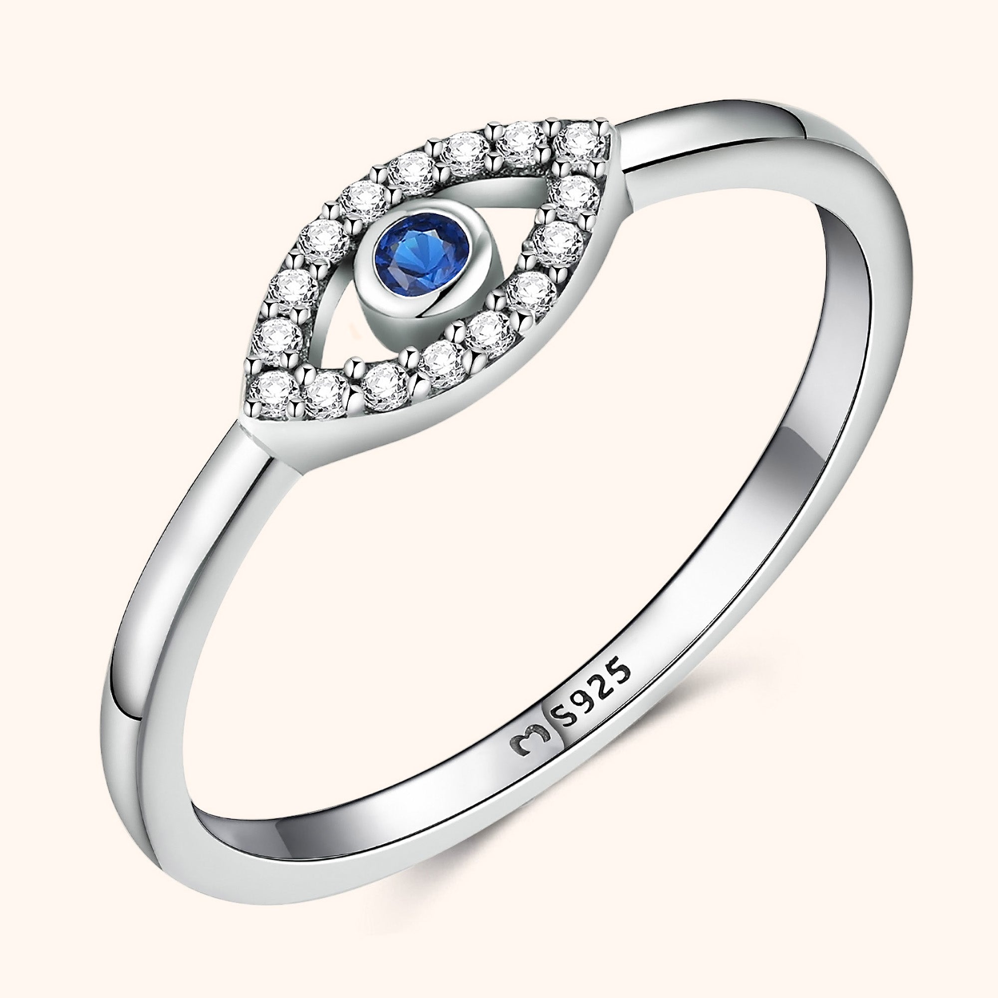 Bague "Œil Bleu" - LaMaisonDesBijoux