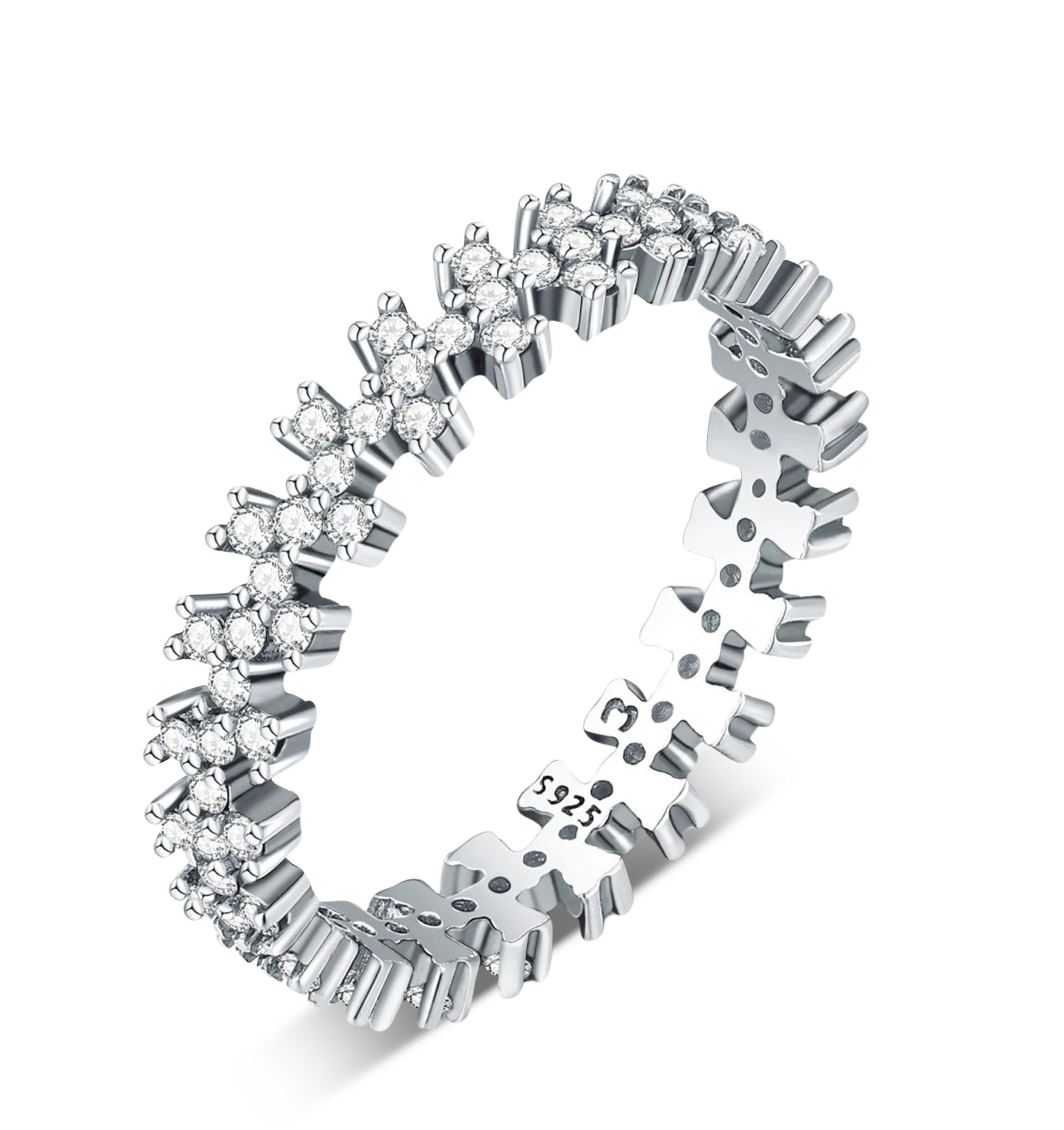 Funkelnder Steinring