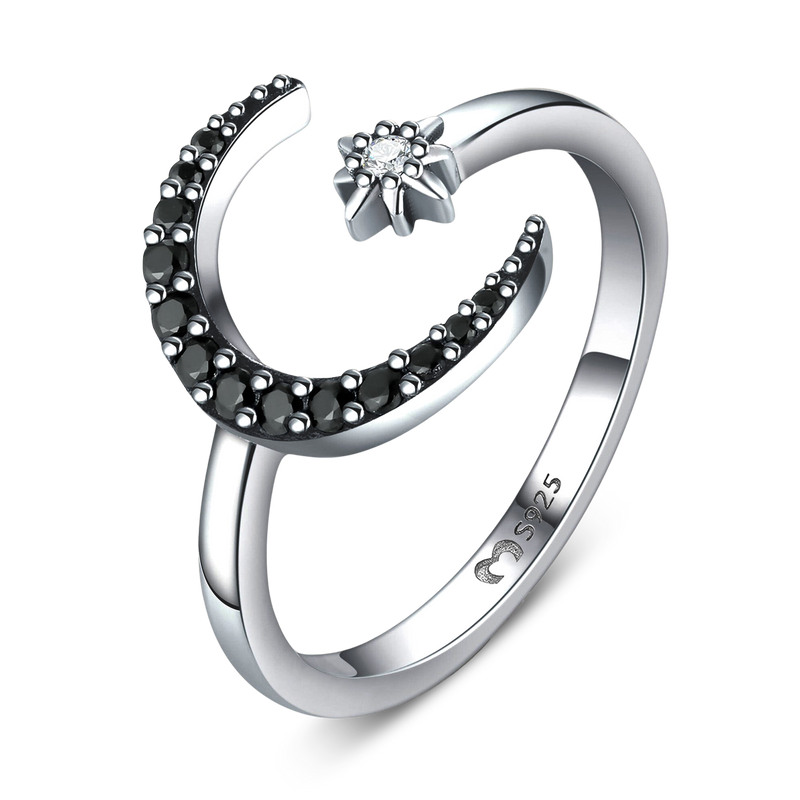 Bague Croissant de Lune - LaMaisonDesBijoux