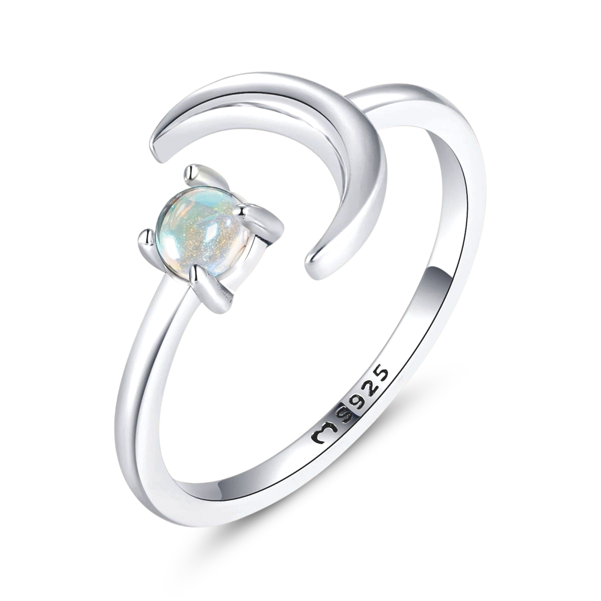 Abnehmender Mondring