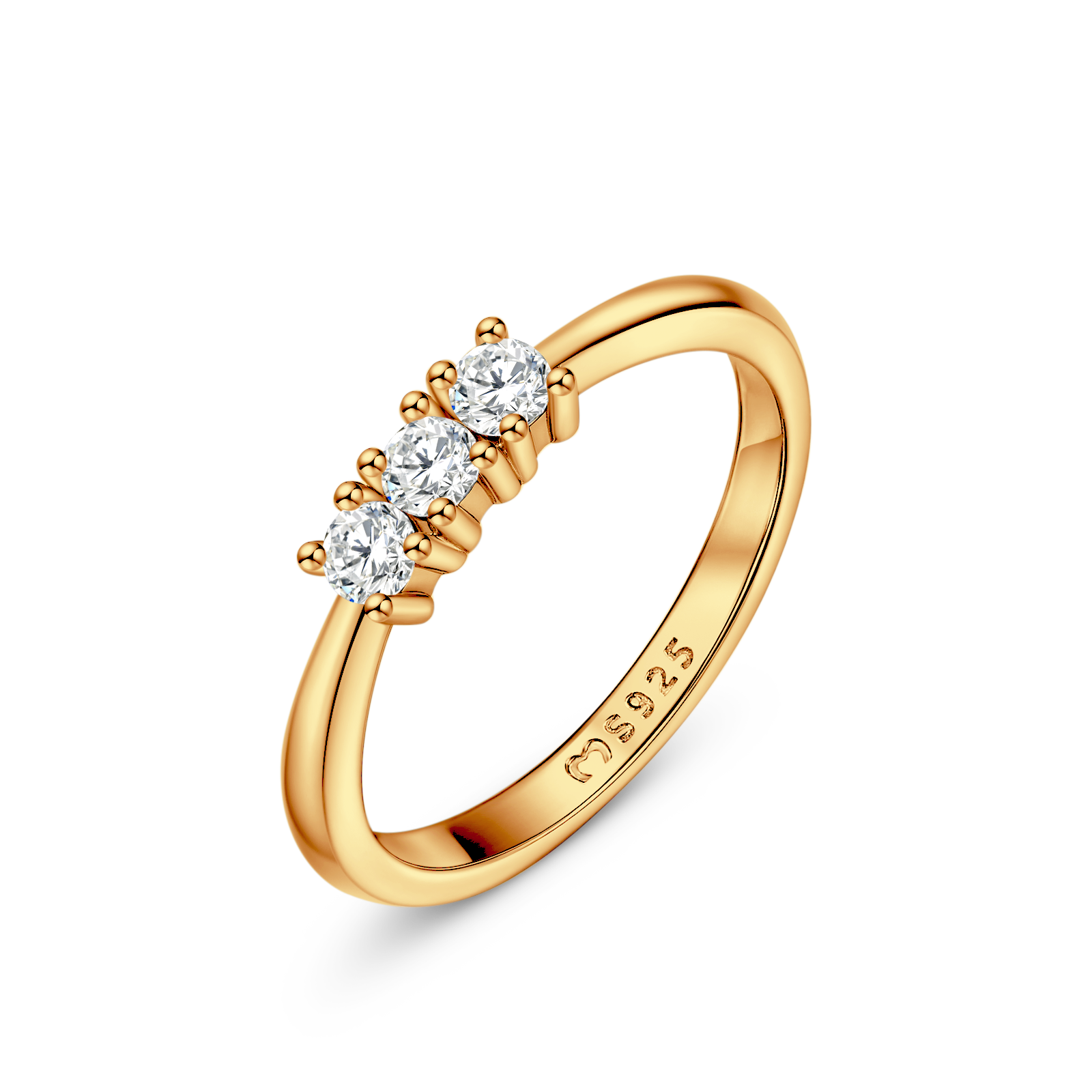 Bague Trois Lumineuses