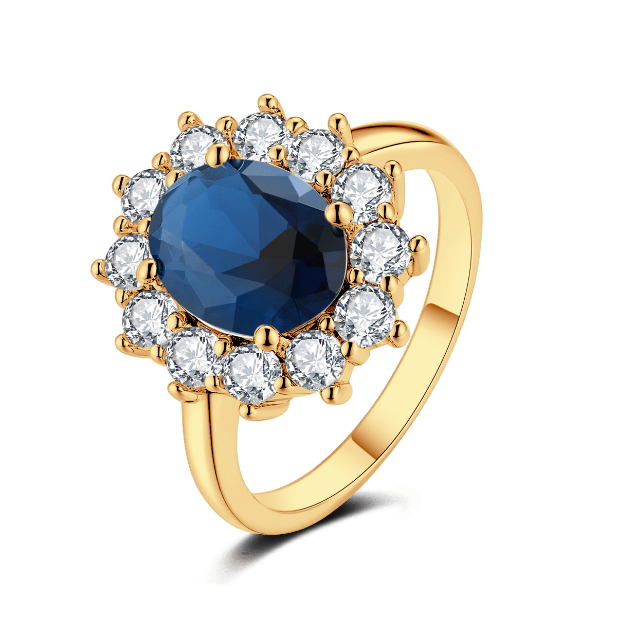 Drei leuchtende Ringe