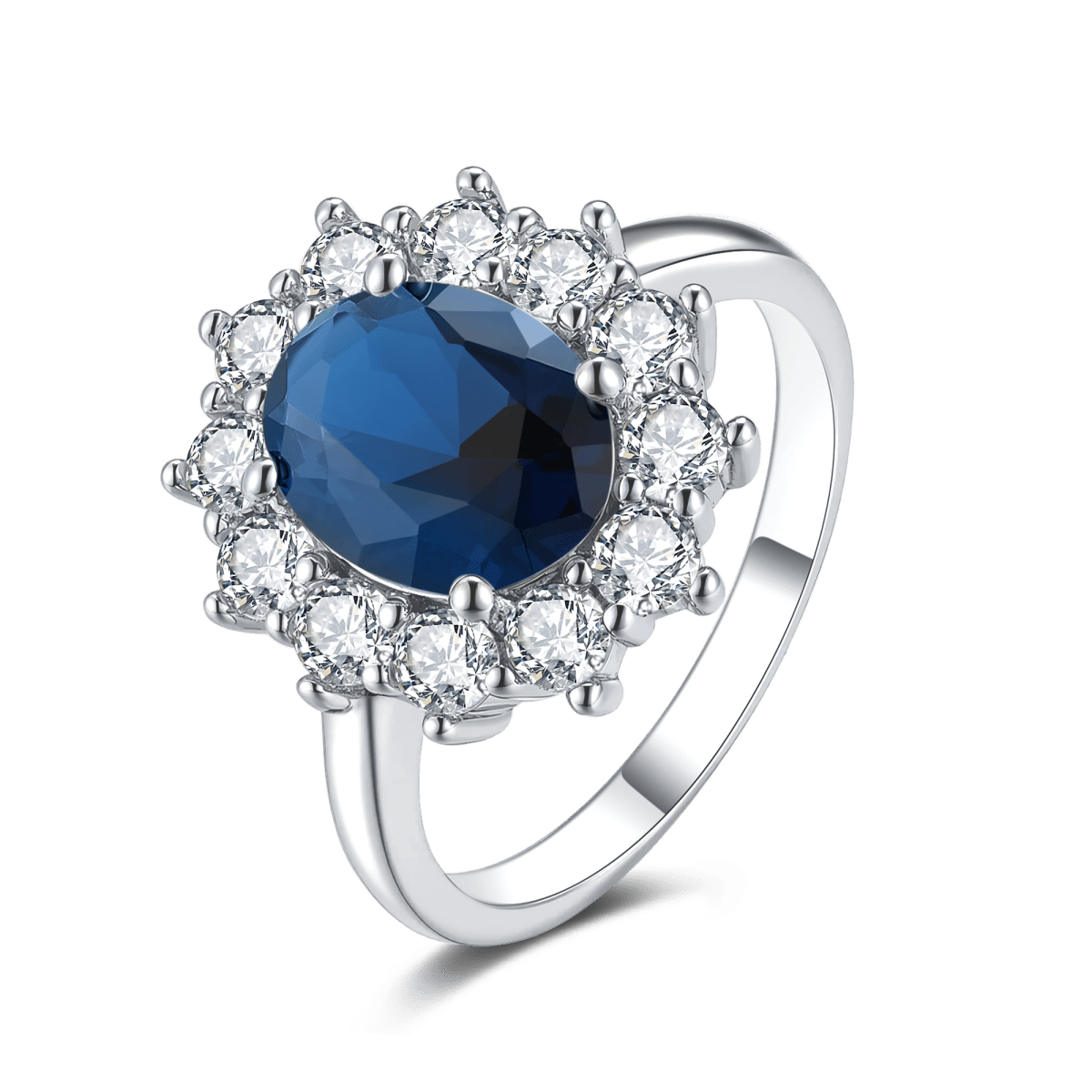 Drei leuchtende Ringe