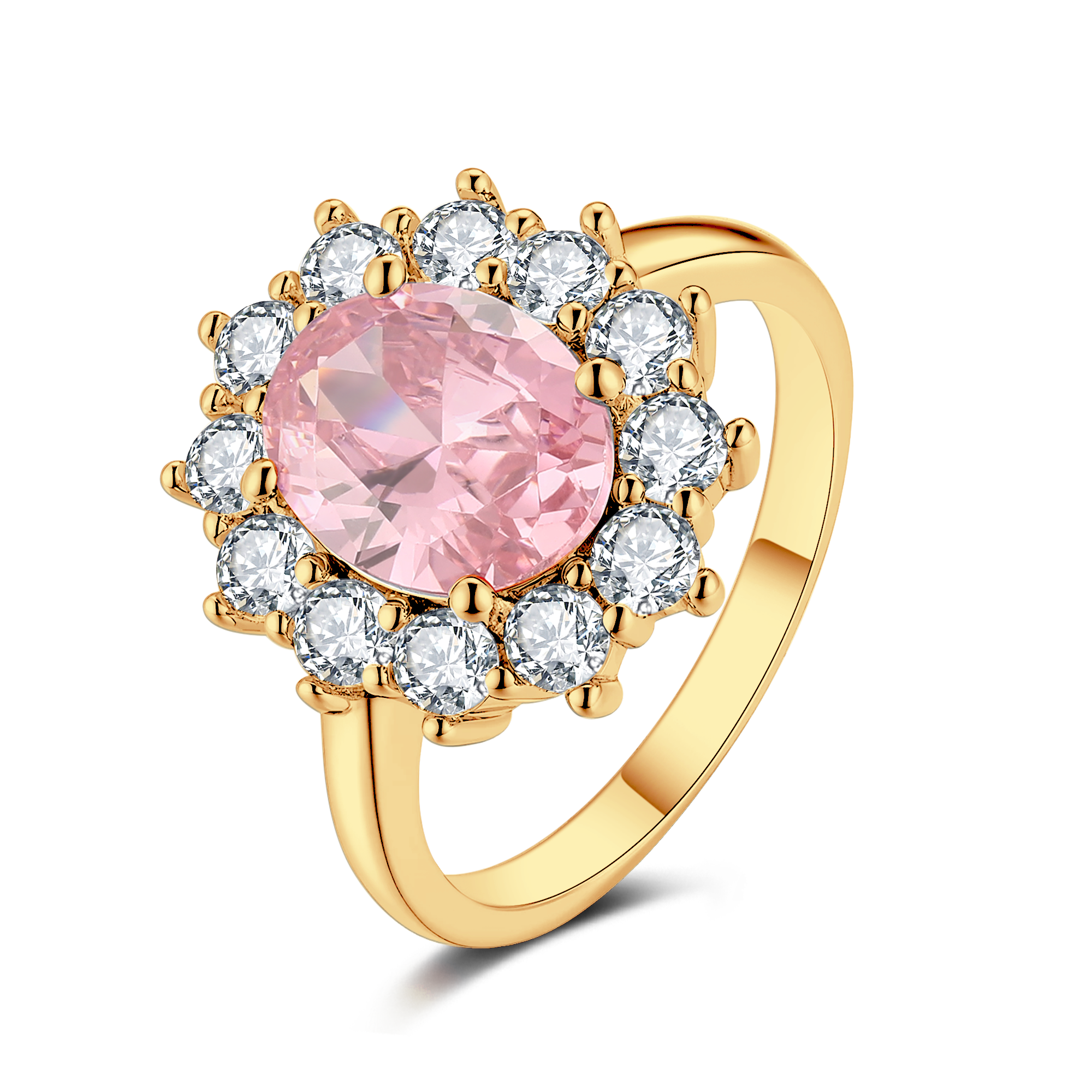 Drei leuchtende Ringe