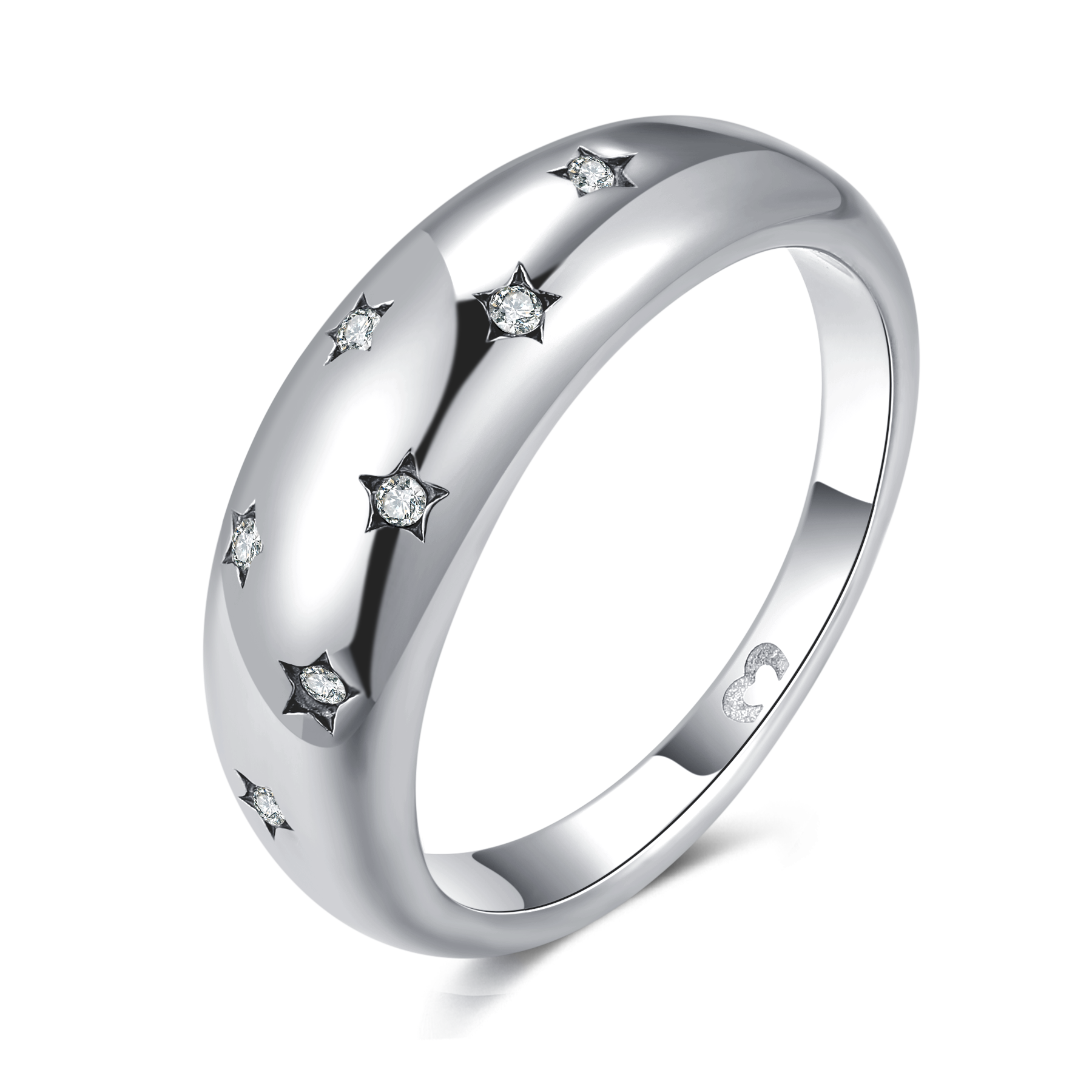 Drei leuchtende Ringe