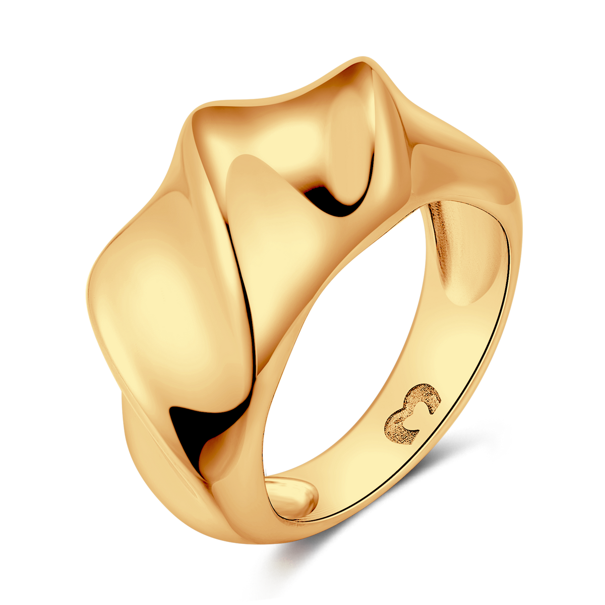 Drei leuchtende Ringe