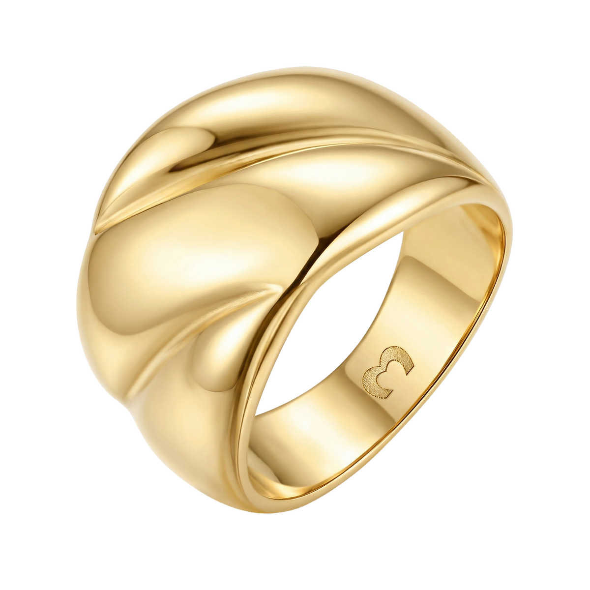 Drei leuchtende Ringe
