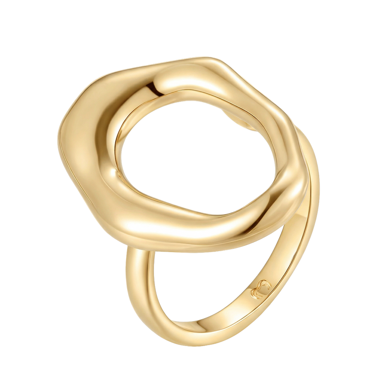 Bague Cercle Asymétrique