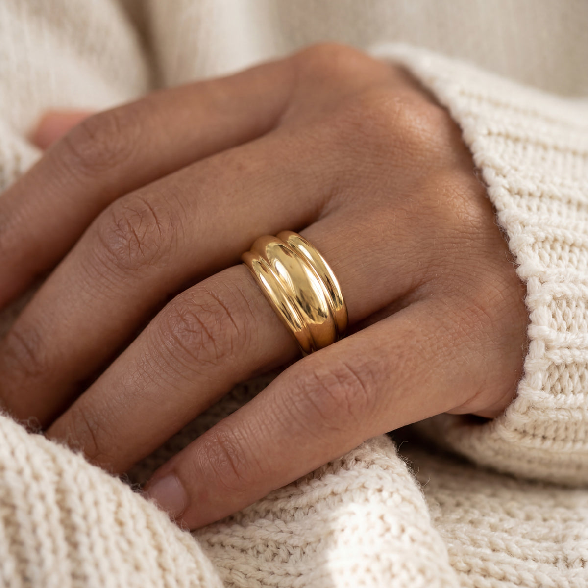 Bague Large Bande