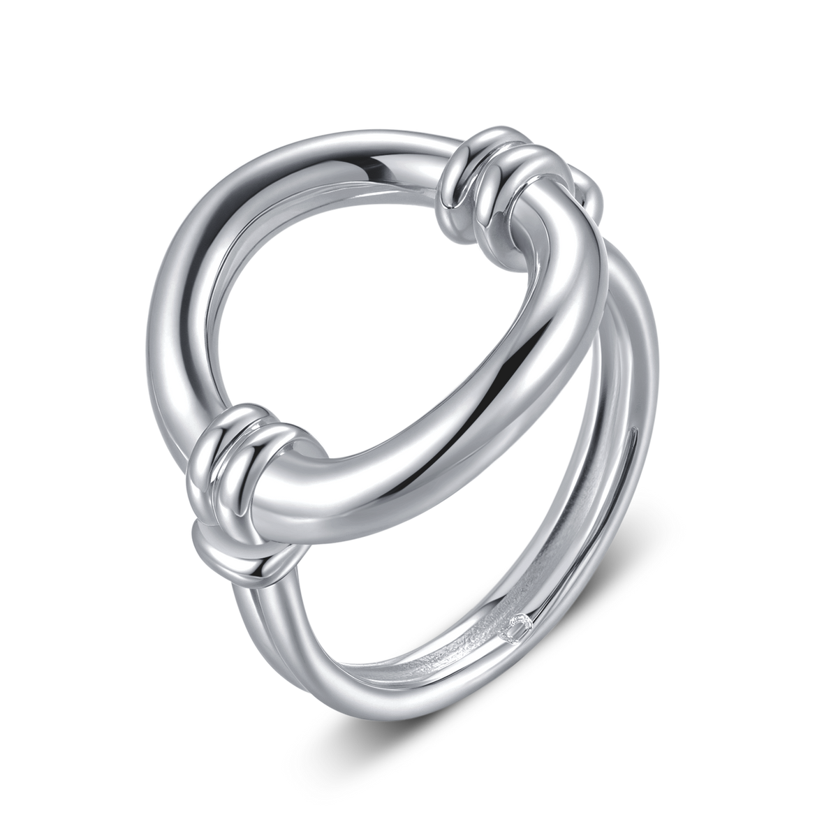 Drei leuchtende Ringe