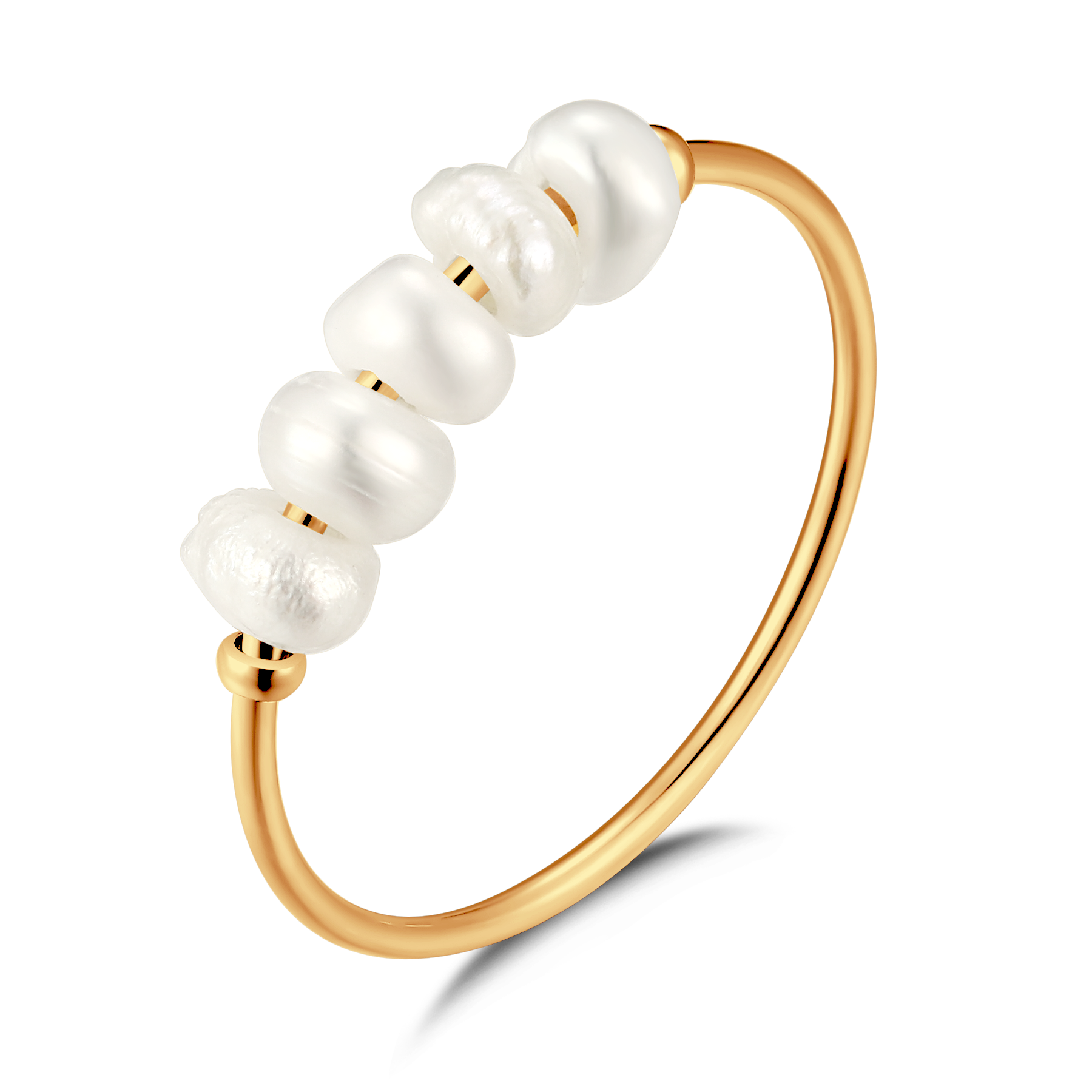 Bague Perles Simplicité