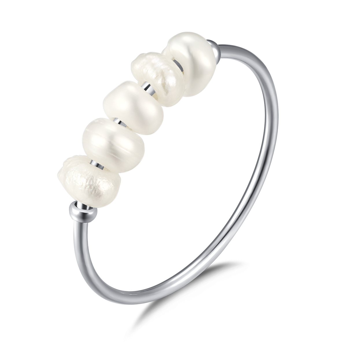 Bague Perles Simplicité