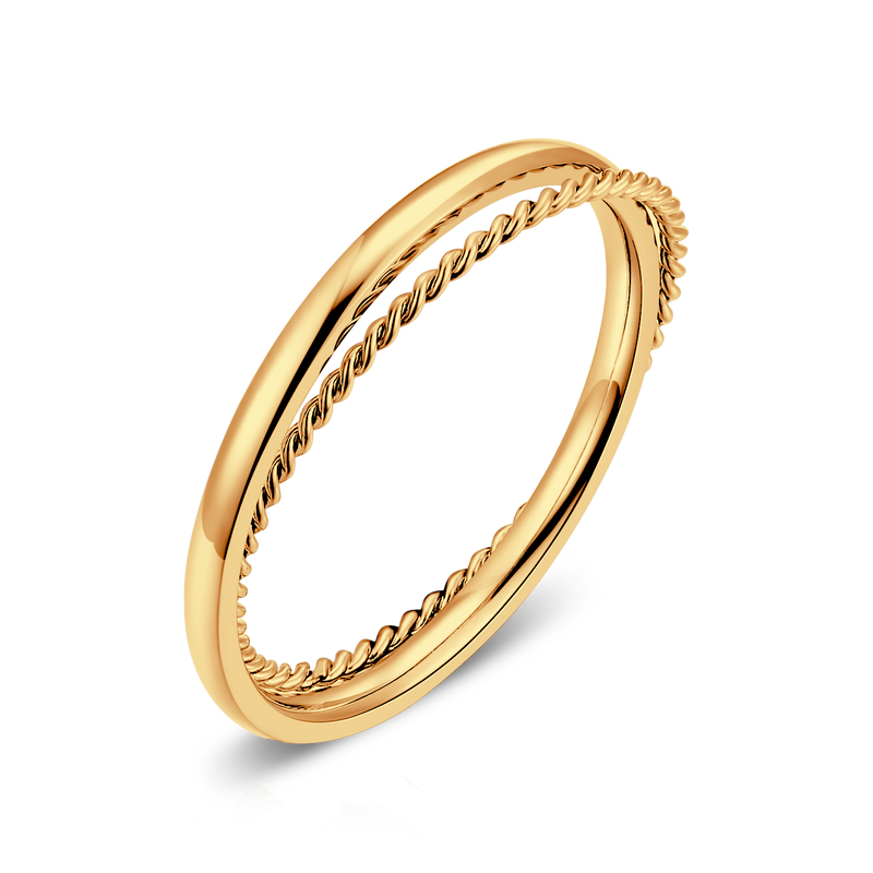 Bague Anneaux Mixtes