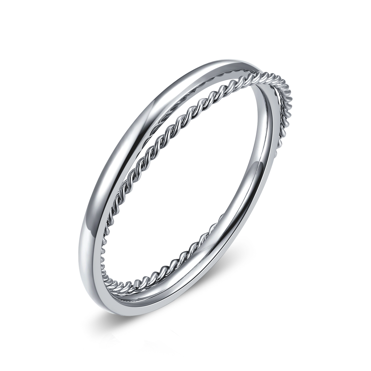 Drei leuchtende Ringe