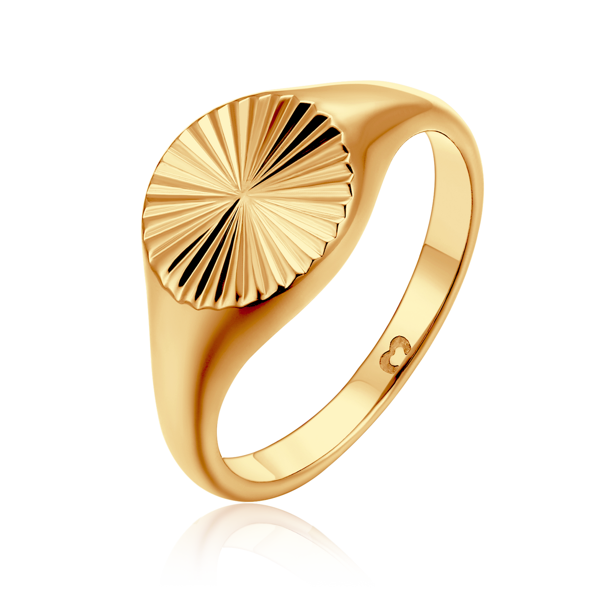 Drei leuchtende Ringe