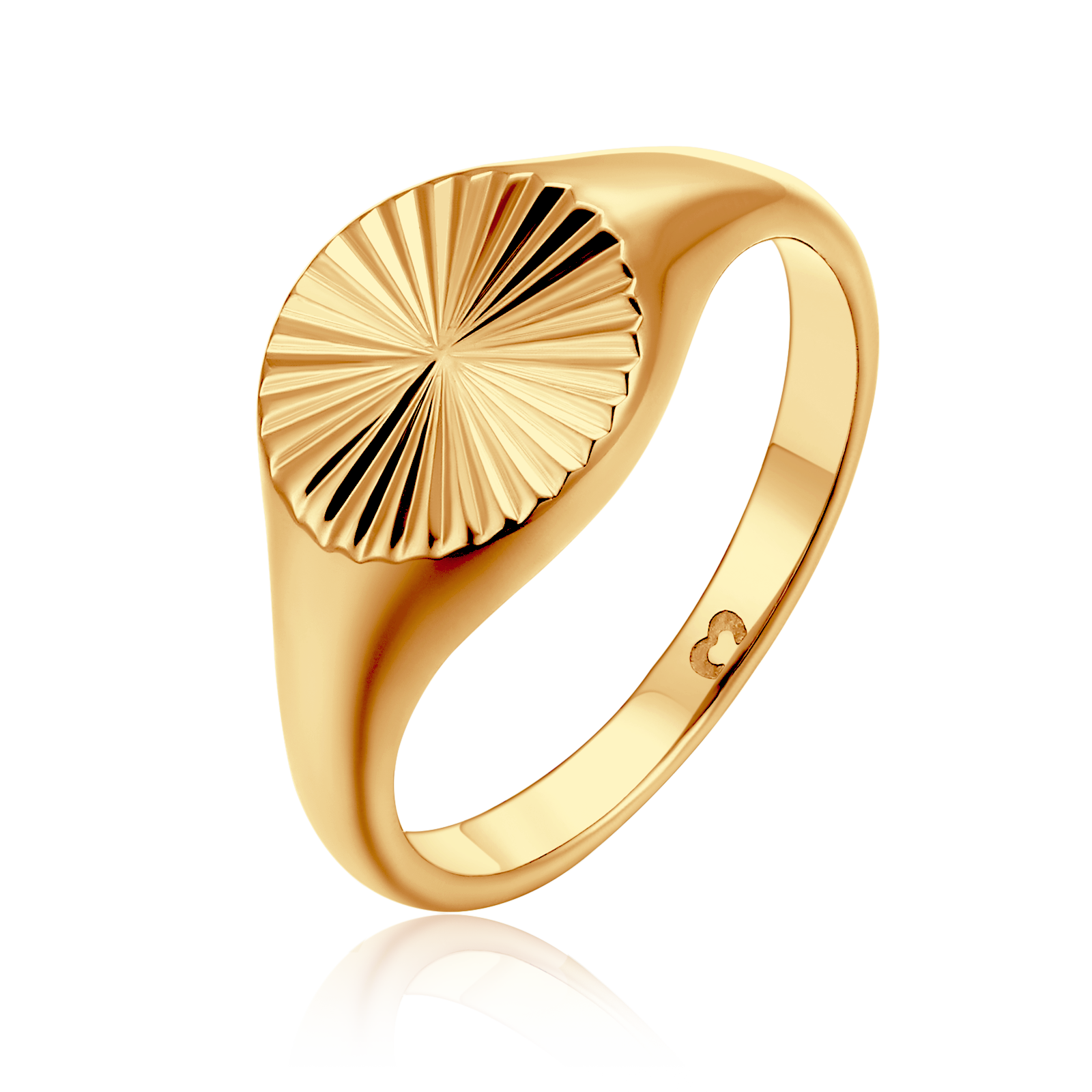 Drei leuchtende Ringe