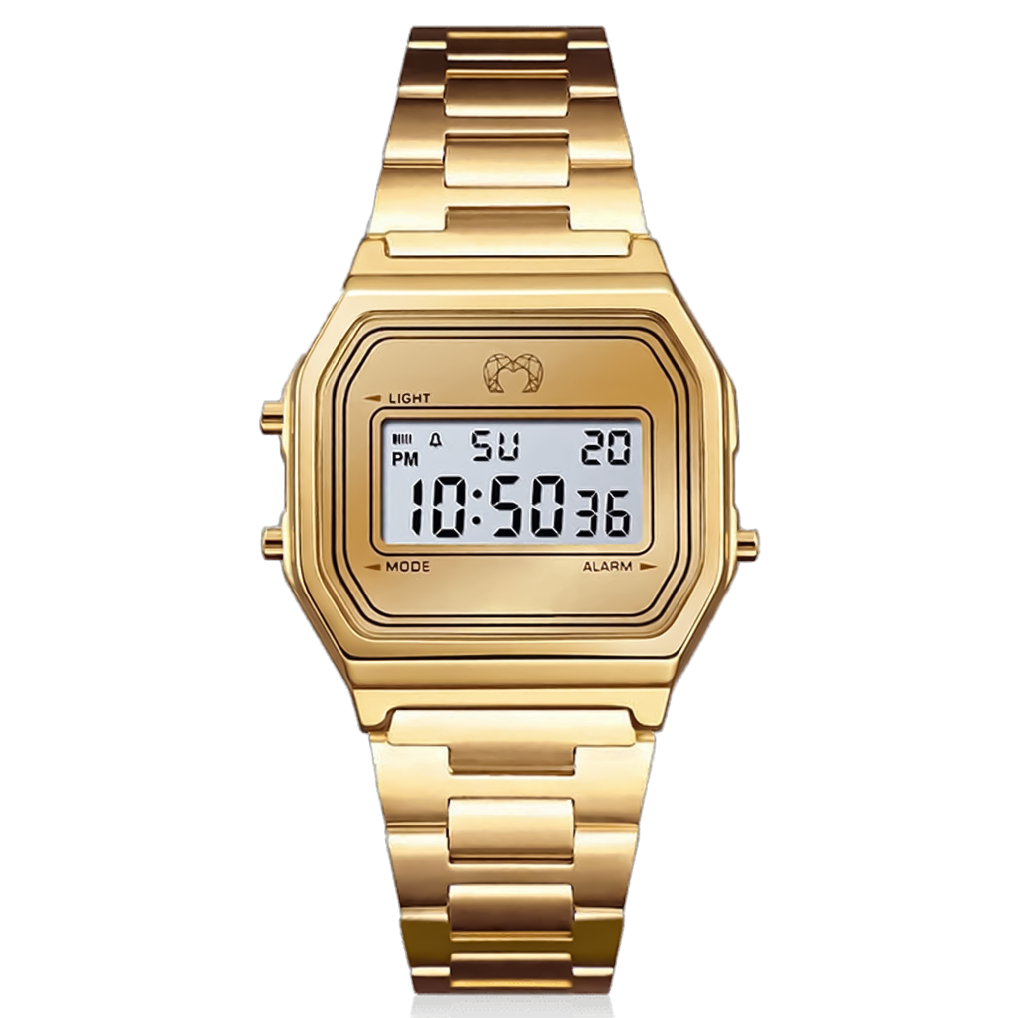 Montre Digitale Vintage ~ Or