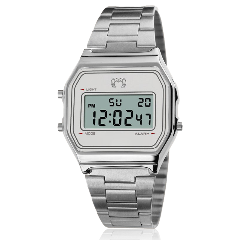 Montre Digitale Vintage ~ Argent