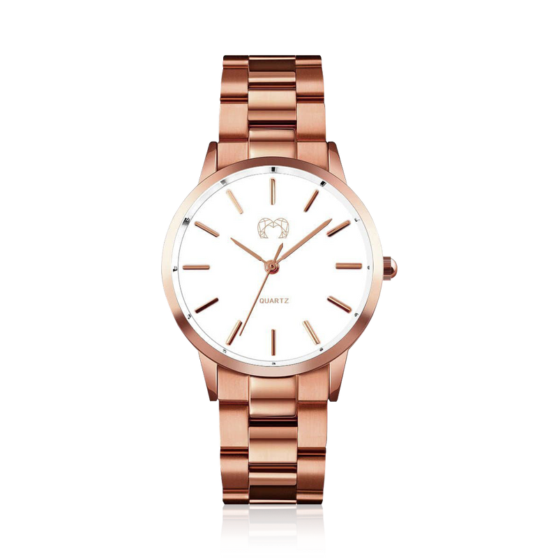 Montre Californie ~ Rose Blanc - LaMaisonDesBijoux