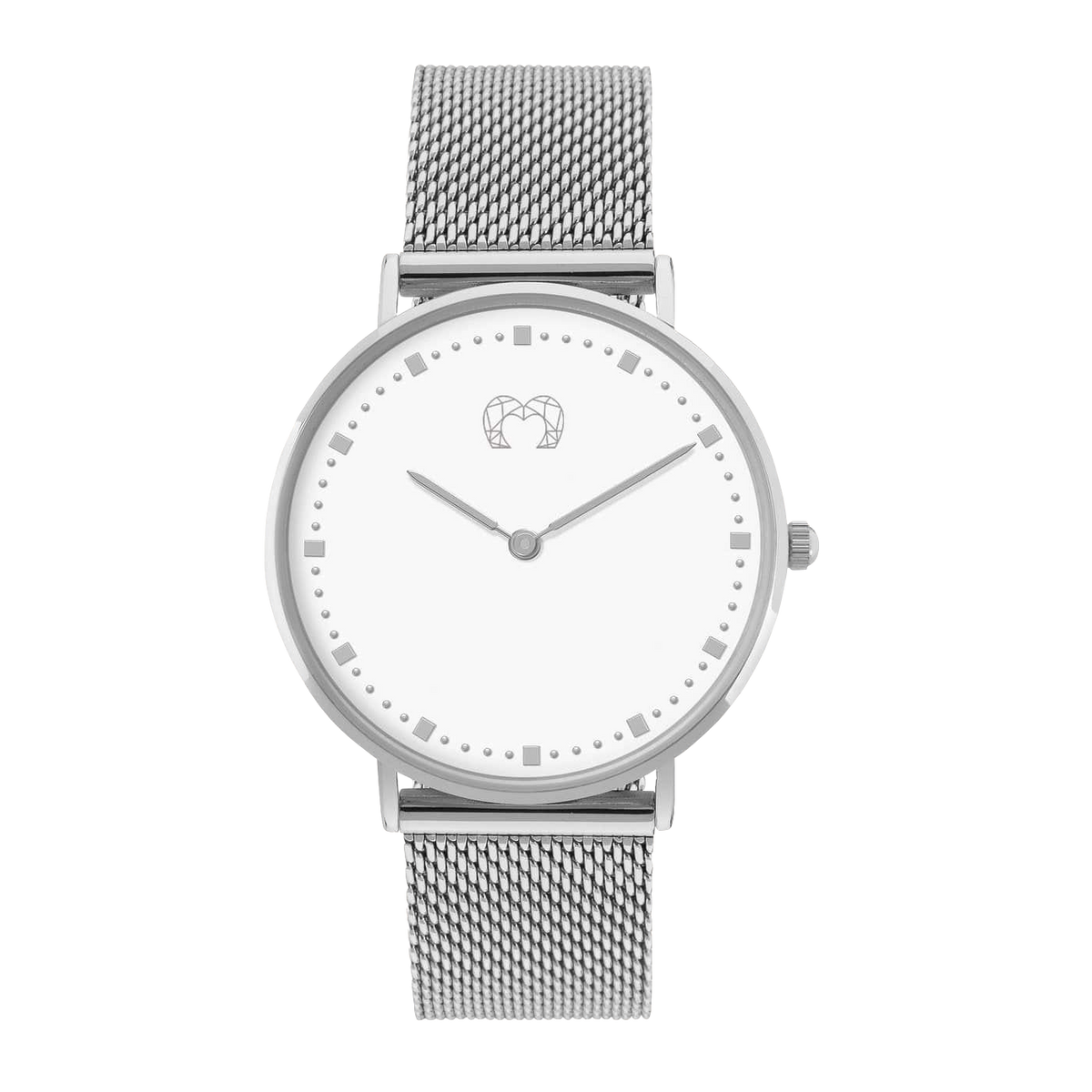 Montre Juliette ~ Argent Blanc - LaMaisonDesBijoux