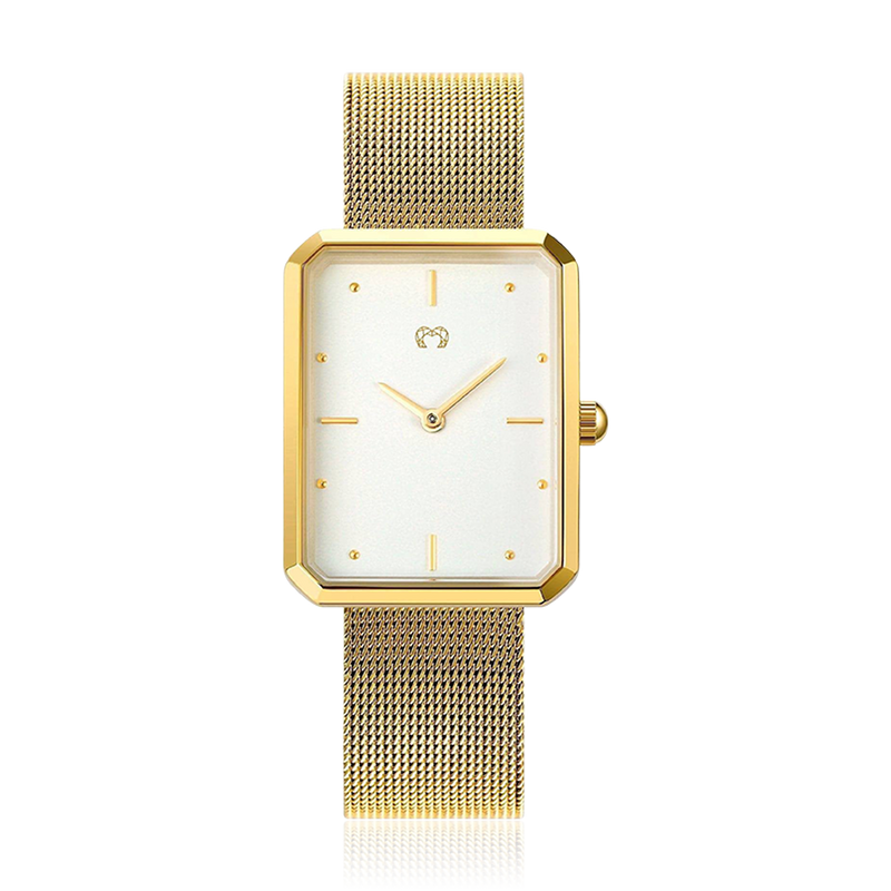 Montre Capitaine ~ Or Blanc - LaMaisonDesBijoux