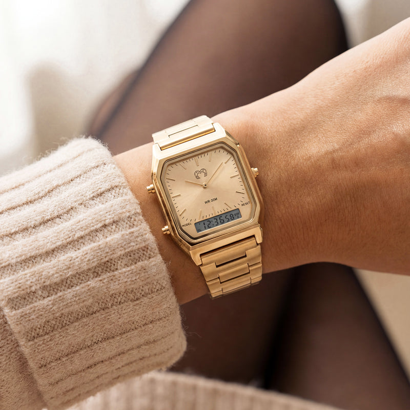 Montre Rétro Vintage ~ GoldPassion