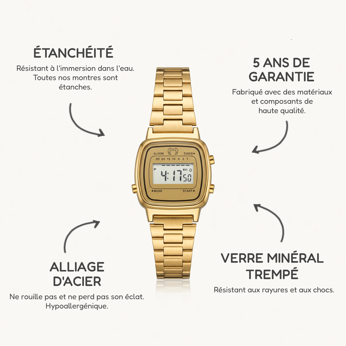 Montre Vintage Mini ~ GoldPassion