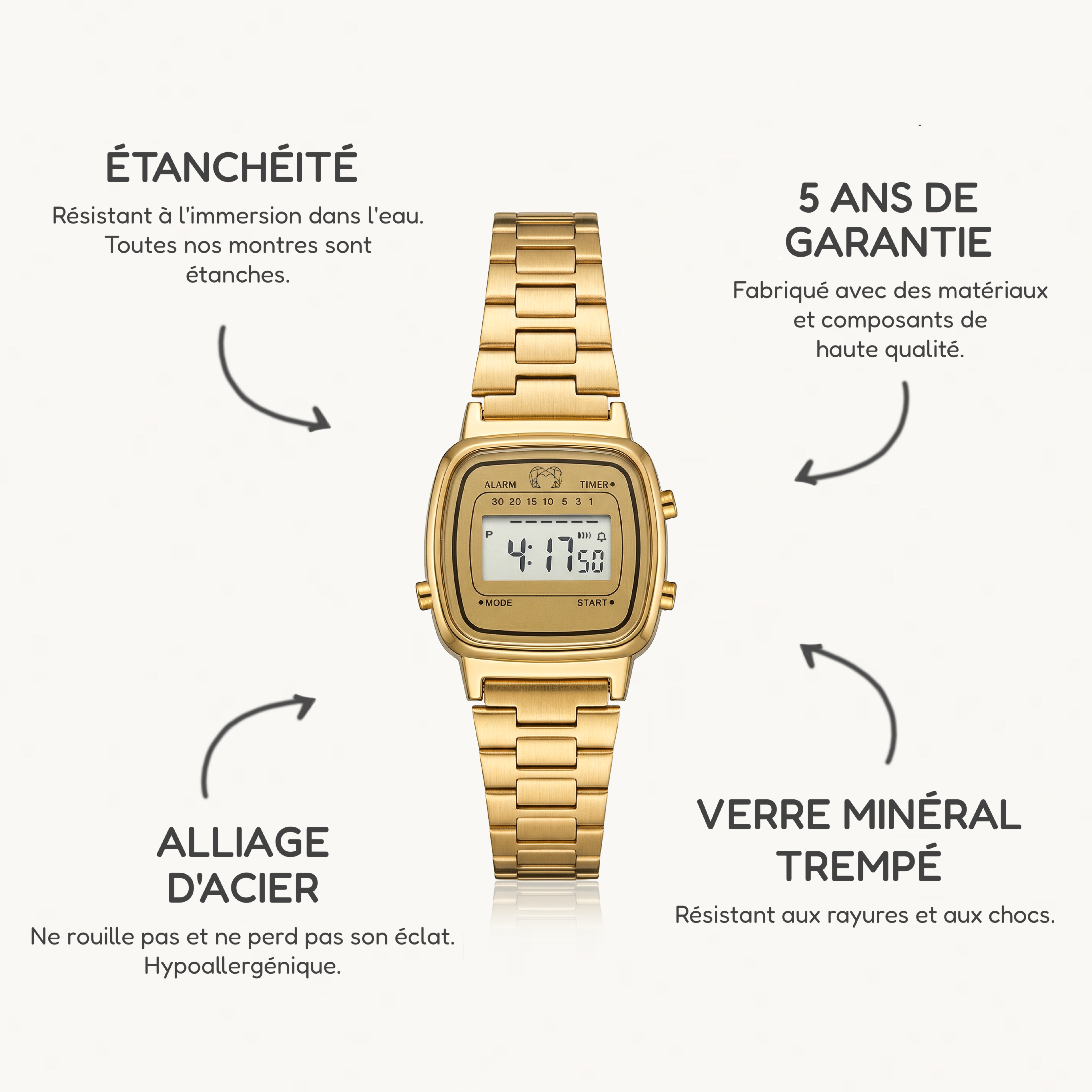 Montre Vintage Mini ~ GoldPassion