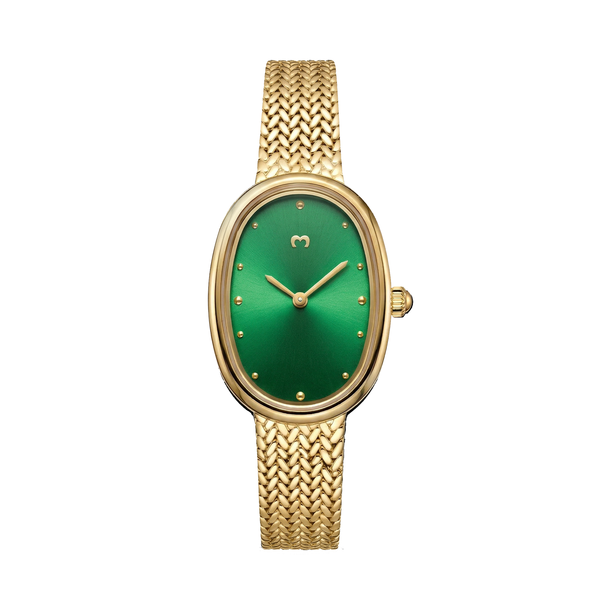 Montre Vintage Royale ~ Or Vert