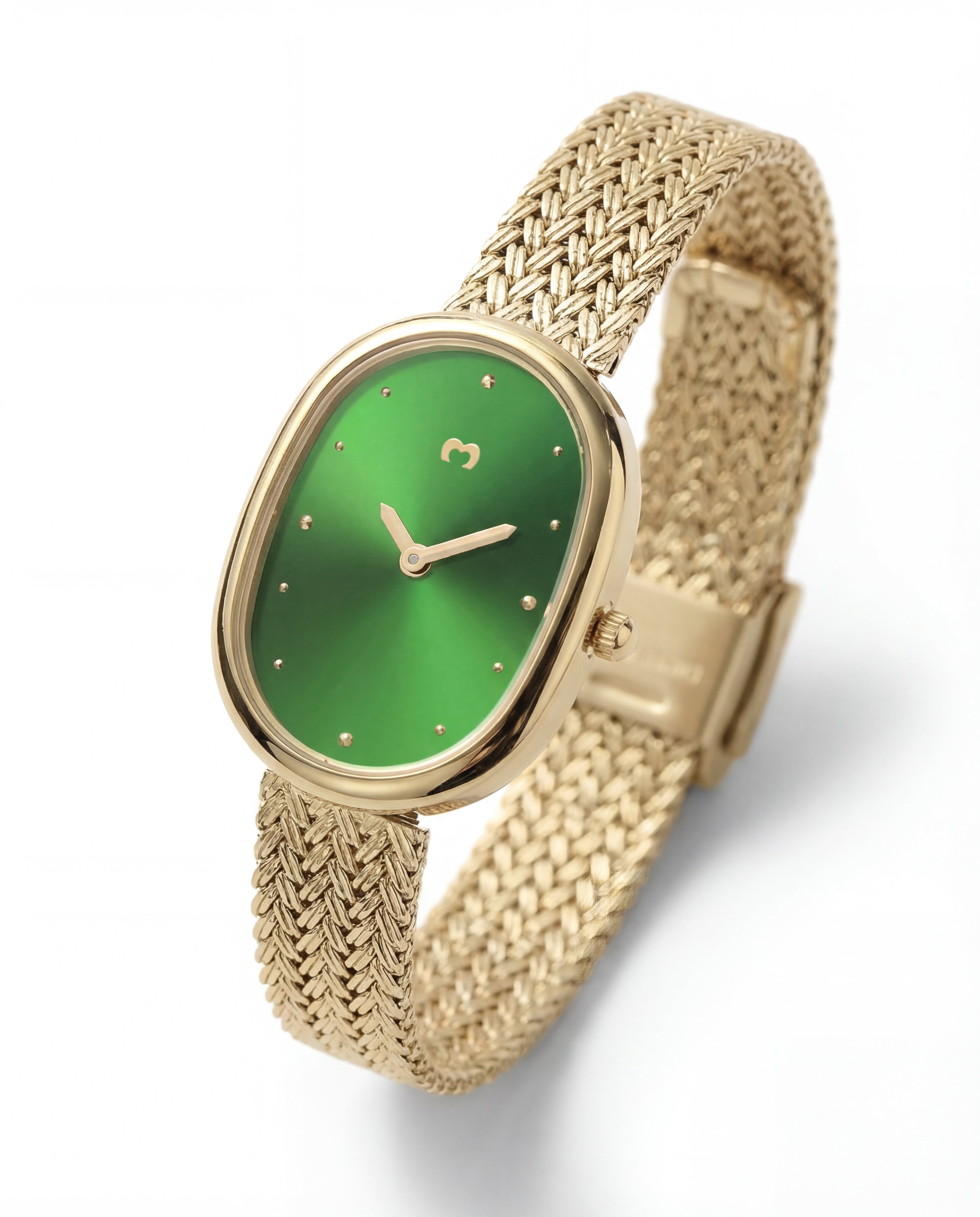 Montre Vintage Royale ~ Or Vert