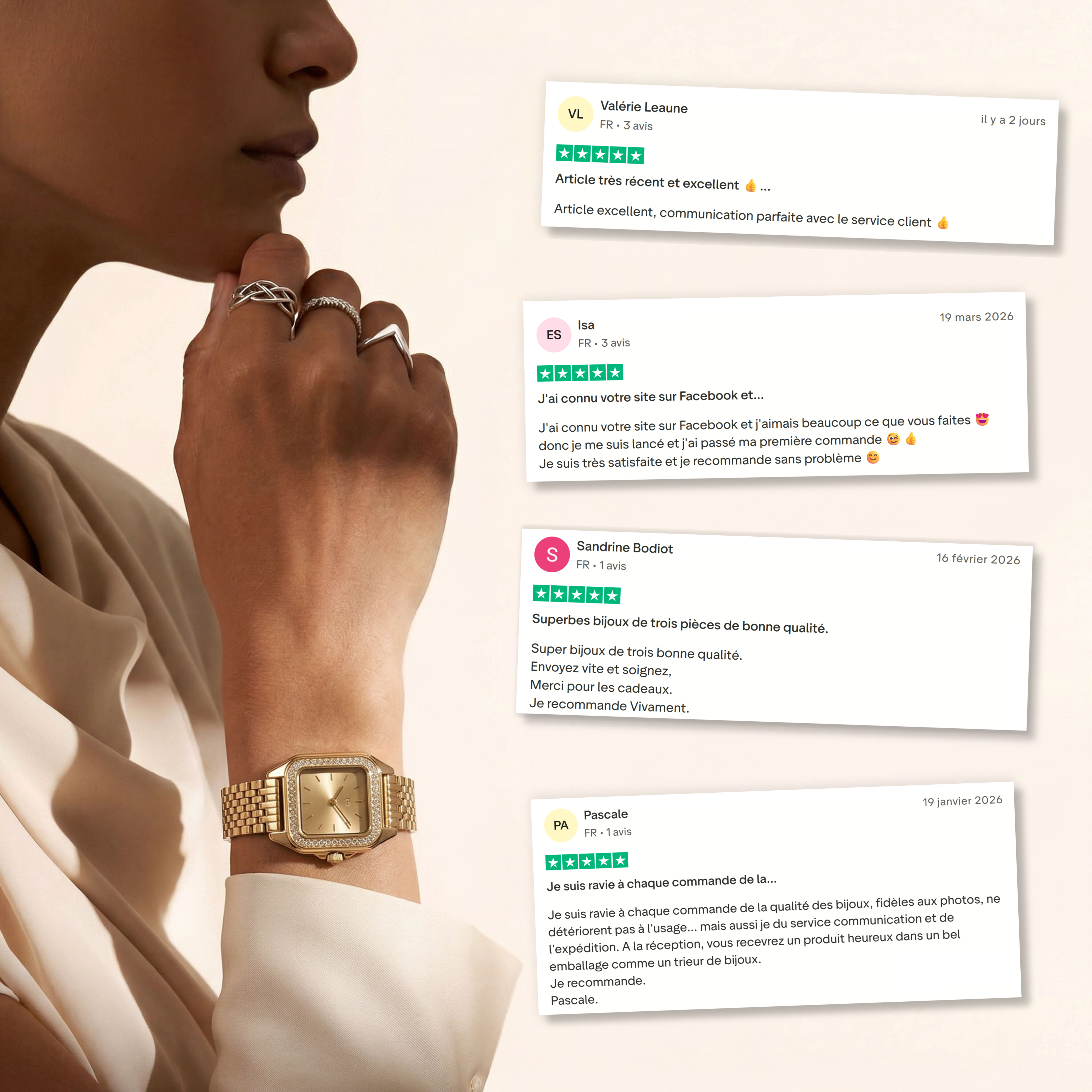 Montre Hampton Lux ~ GoldPassion