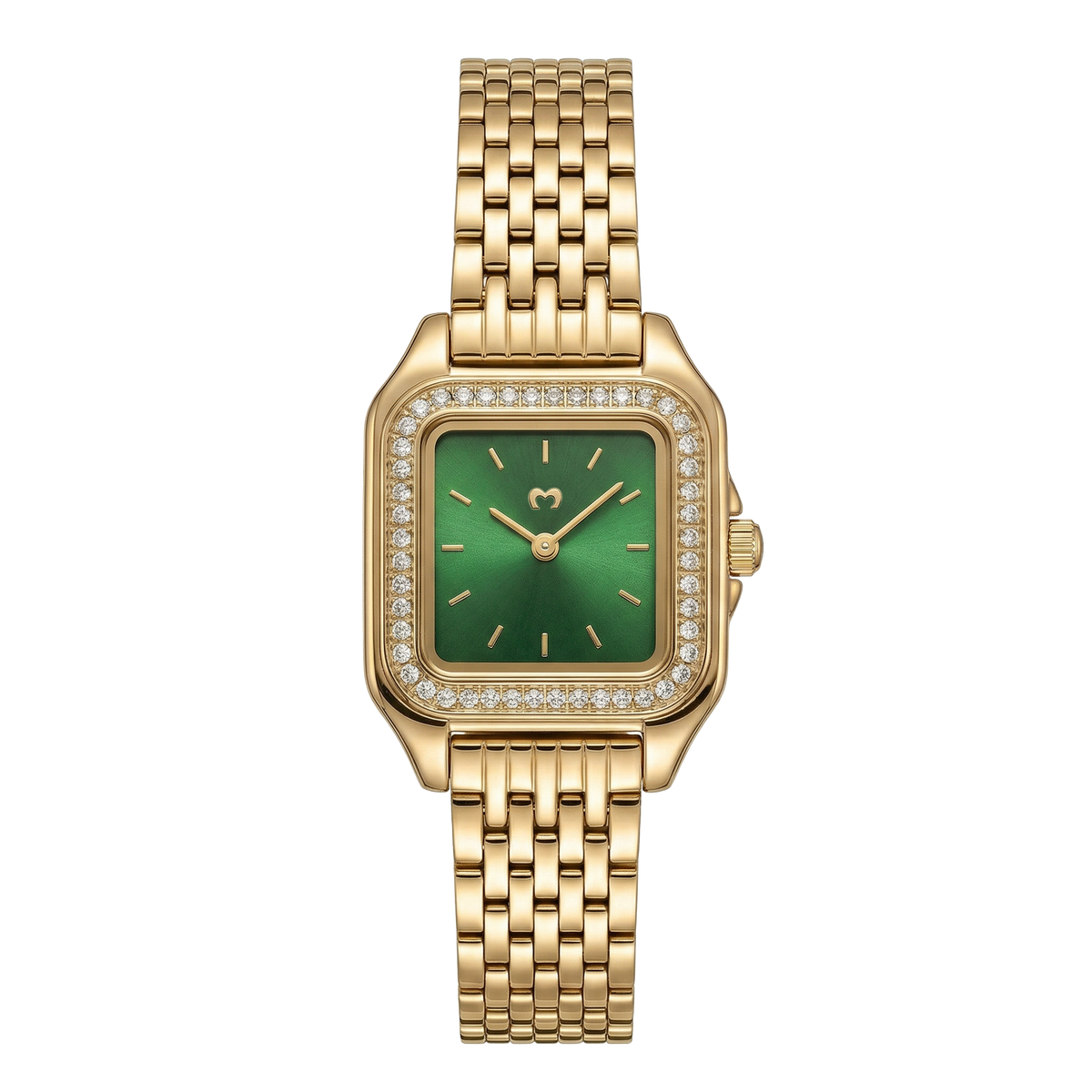 Montre Hampton Lux ~ Or-Vert