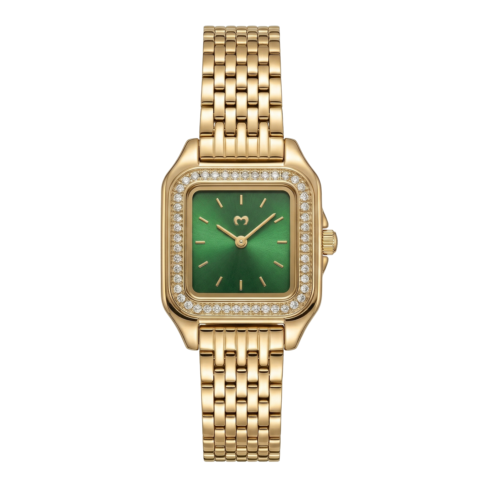Montre Hampton Lux ~ Or-Vert